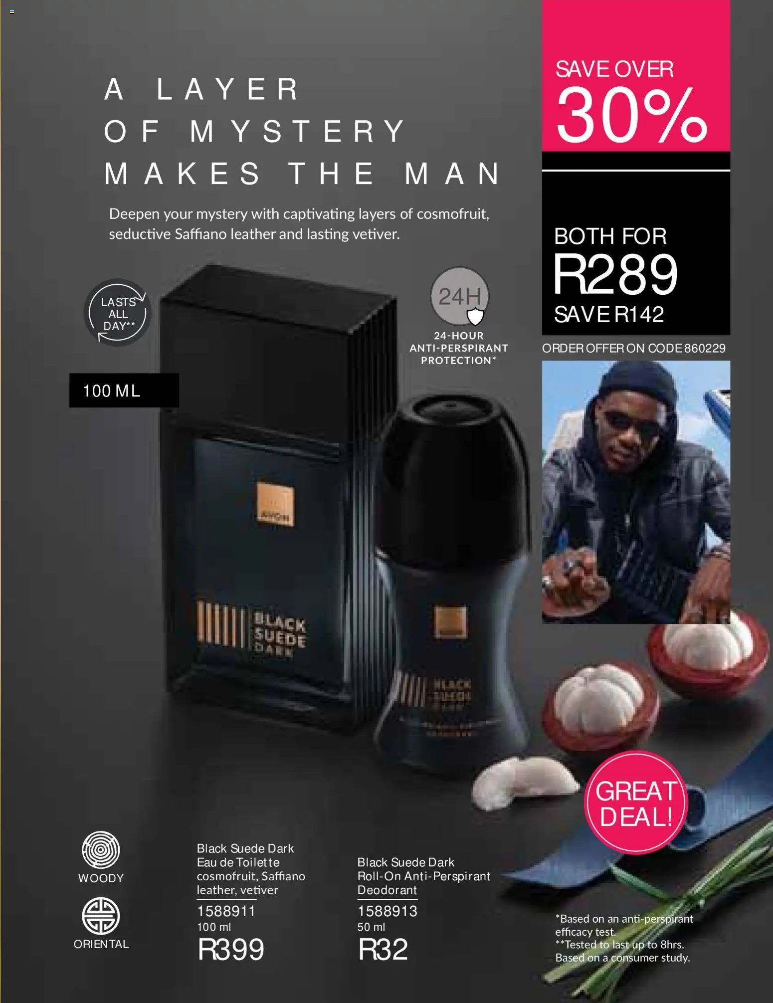 New Avon catalogue – valid from 01/08/2026 | Page: 77 | Products: Eau de toilette, Deodorant, Antiperspirant