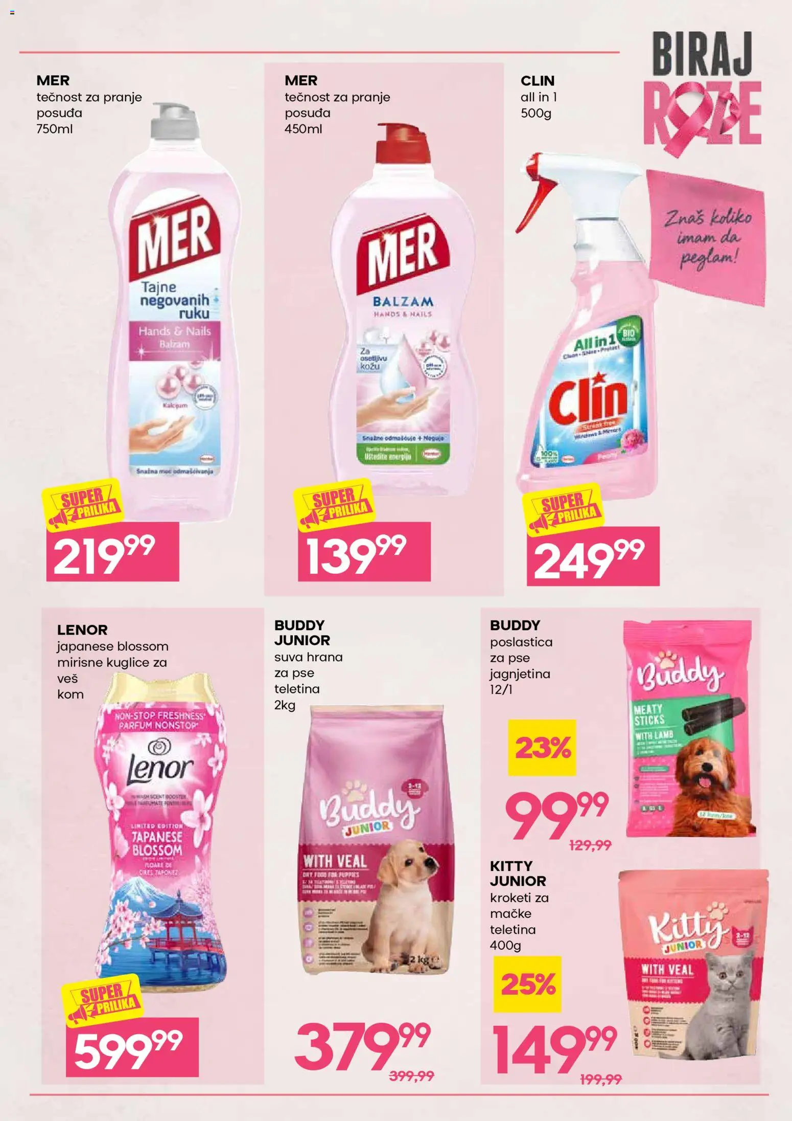 Idea katalog - važi od 01.10.2026 | Strana: 21 | Proizvode: Lenor, Hrana za pse, Balzam, Kroketi