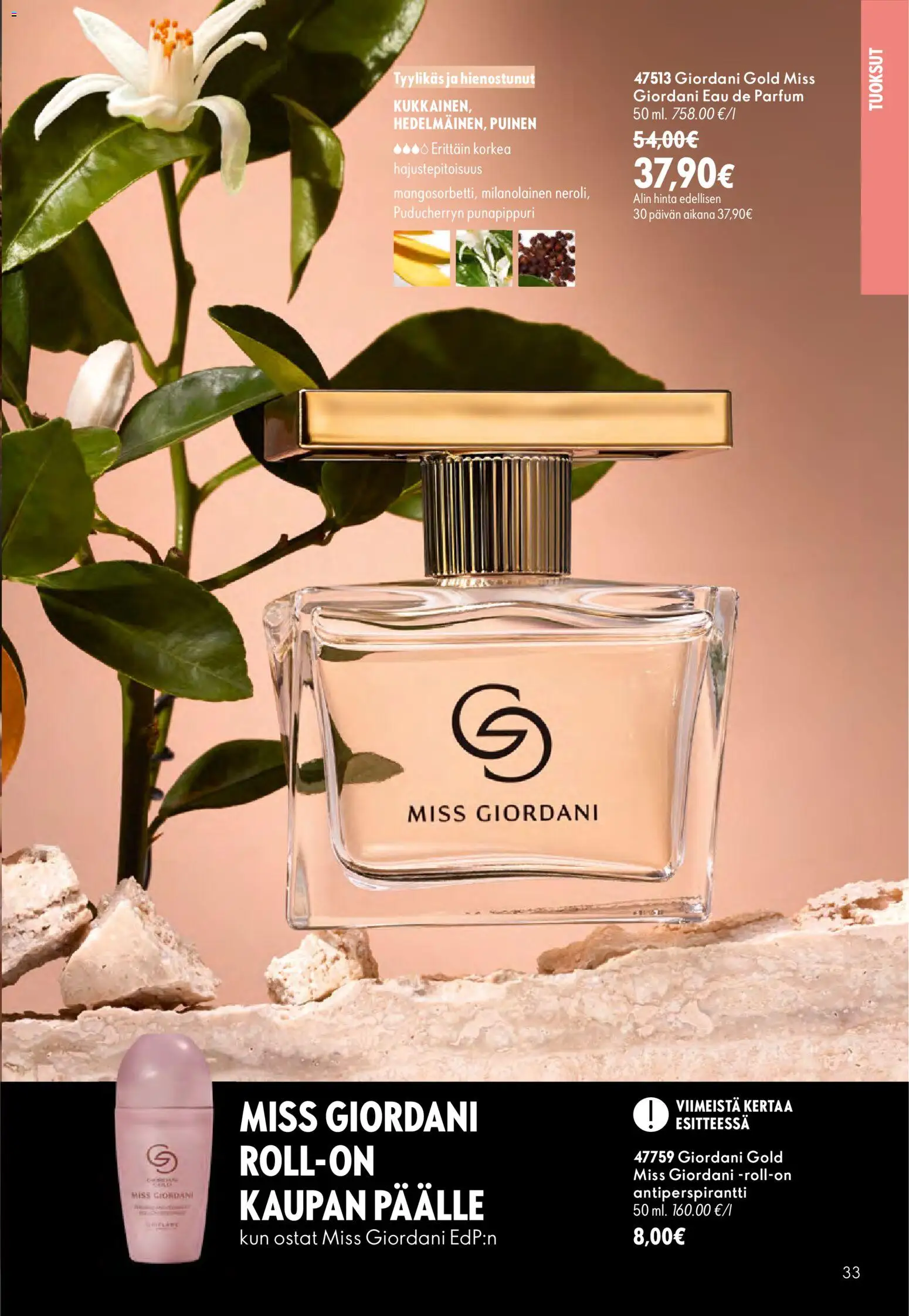 Oriflame tarjoukset – voimassa 16/09/2026 alkaen | Sivu: 33 | Tuotteet: Antiperspirantti