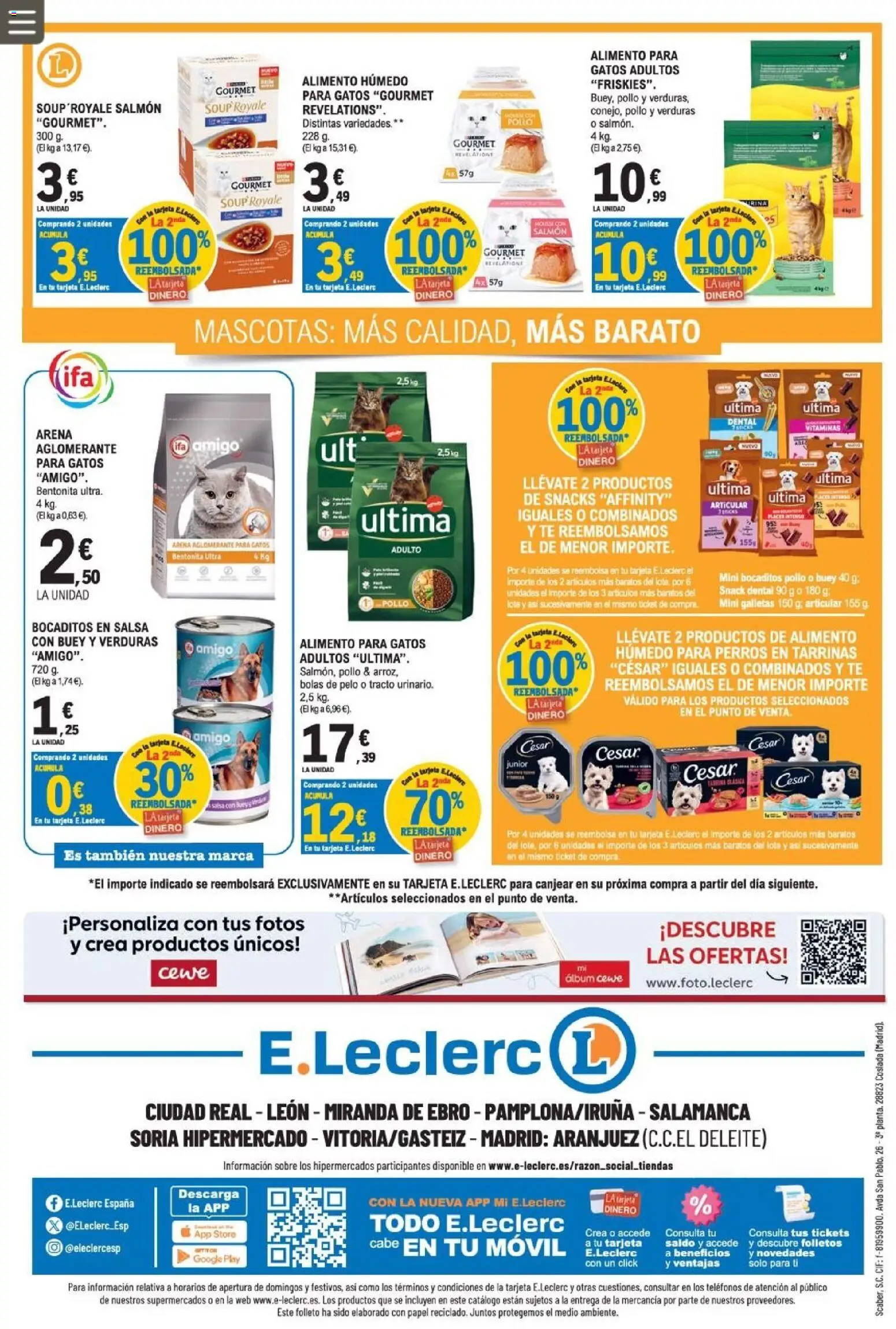 E.Leclerc Miranda de Ebro │ válido desde el 12/08/2026 | Página: 36 | Productos: Snacks, Galletas, Móvil, Pollo