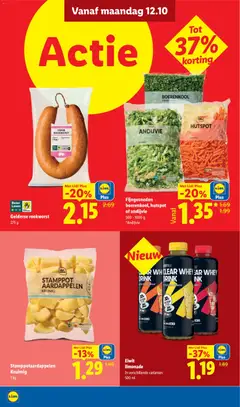 Fijngesneden boerenkool, hutspot of andijvie, Fijngesneden boerenkool, hutspot of andijvie 500 - 1000 g - Voorbeeld van een folder van Lidl, geldig van 19-10-2026 | Pagina: 13
