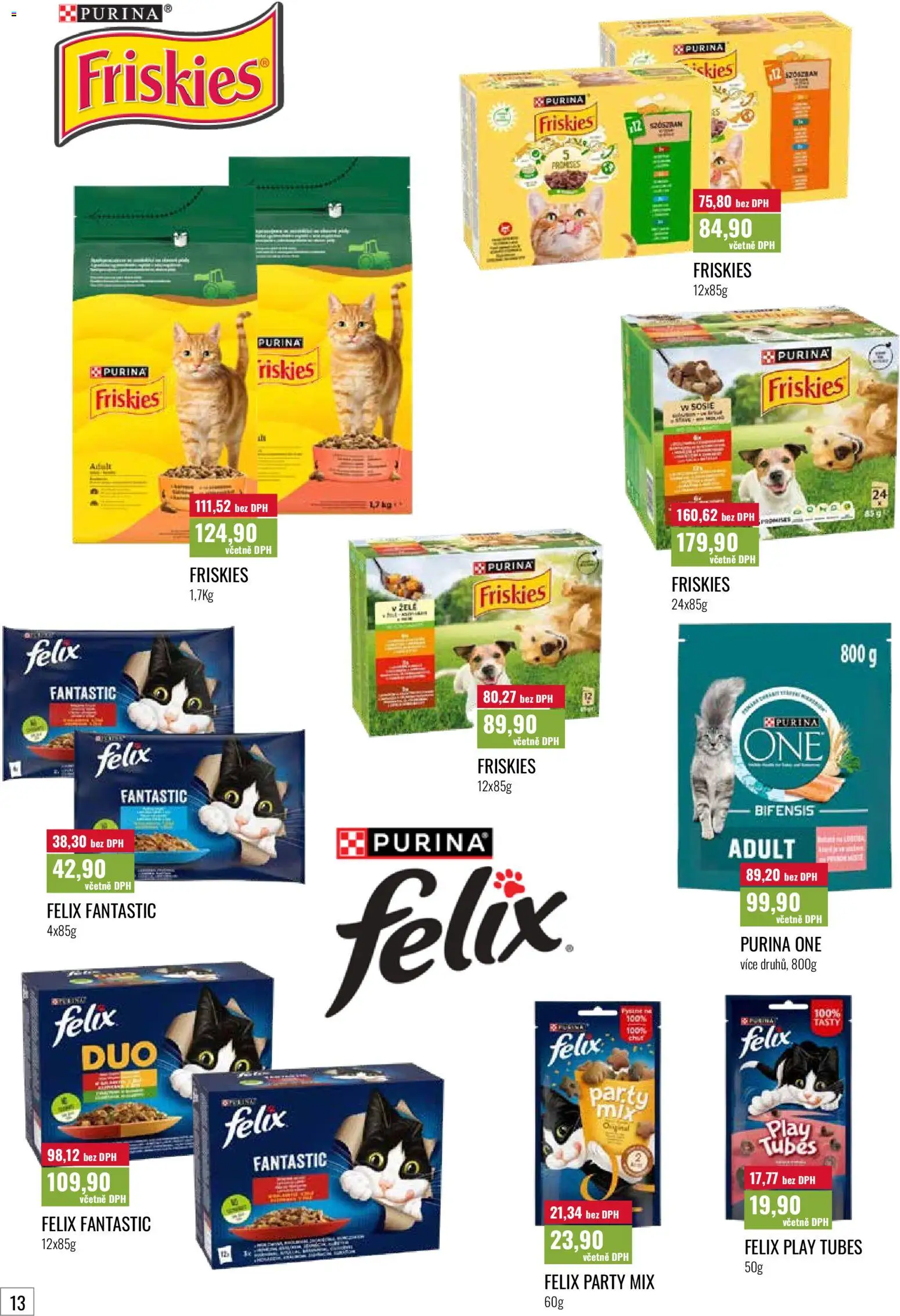 Ratio leták od 01.05.2026 | Strana: 14 | Produkty: Felix fantastic, Purina, Purina one, Party mix