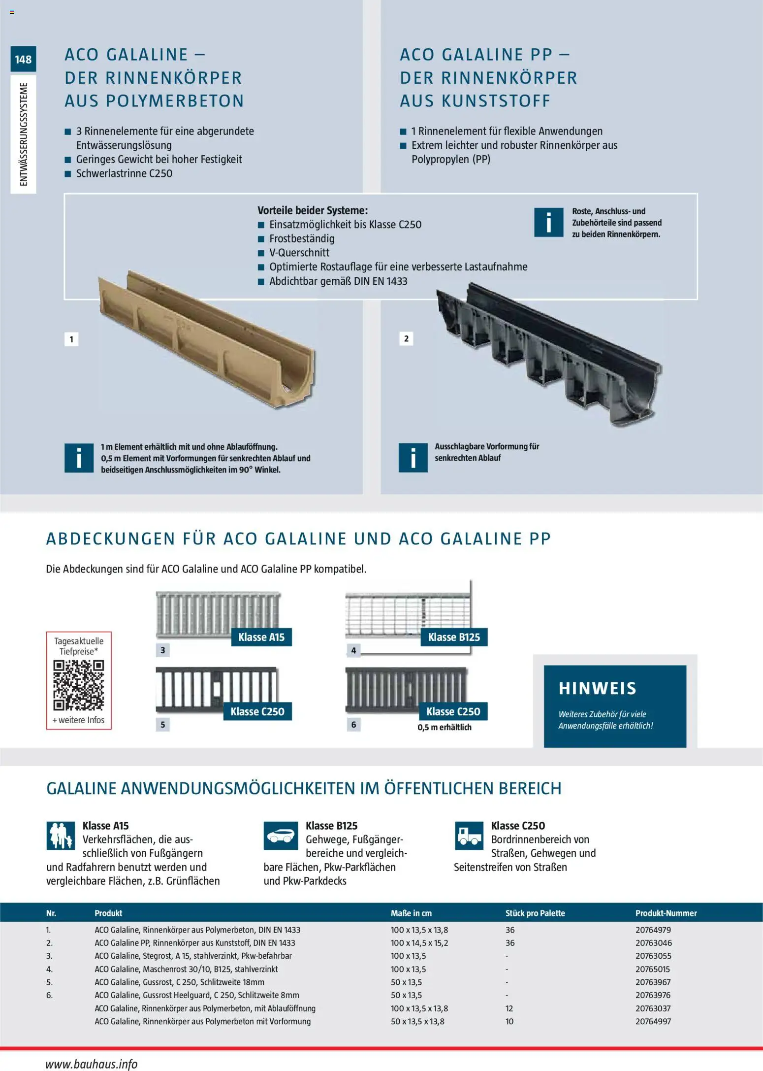 Bauhaus Gartenbaumaterialien gültig ab 01.04.2026 | Seite: 148 | Produkte: Gewicht