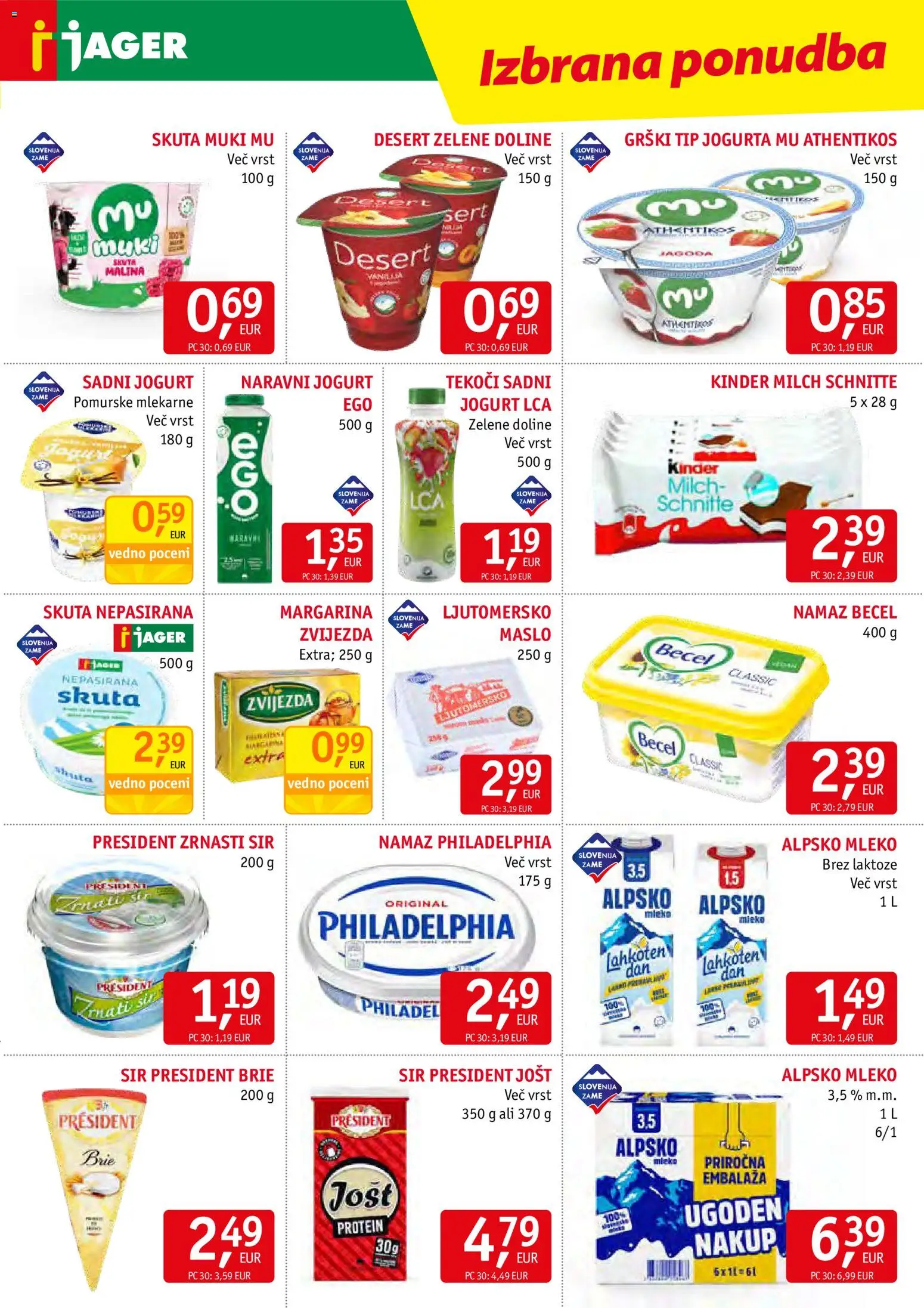 Novi Jager katalog ponudbe – veljaven od 21.10.2026 | Stran: 5