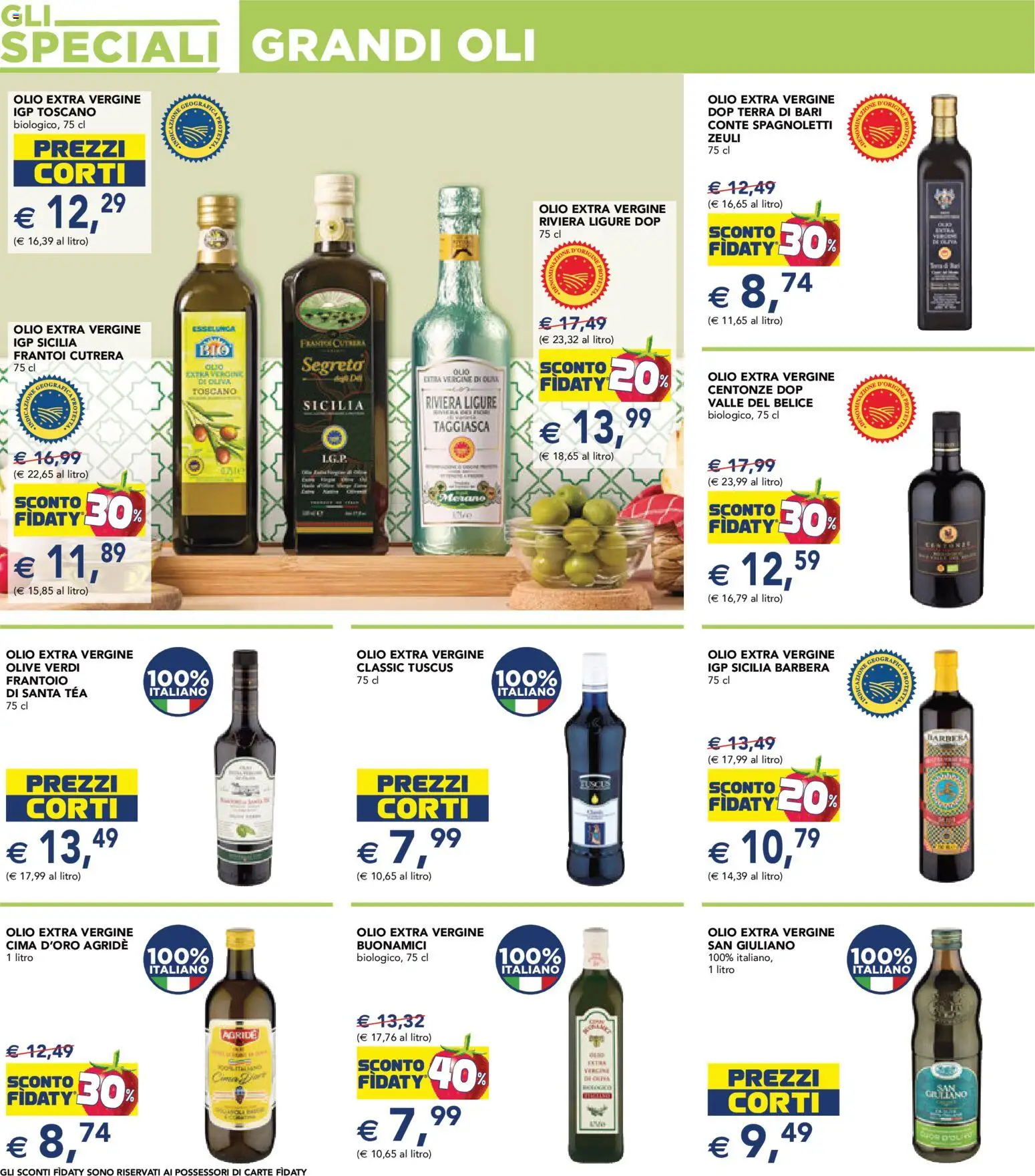Volantino Esselunga S del 18.05.2026 | Pagina: 16 | Prodotti: Olio, Olive, Olio extra vergine, Terra