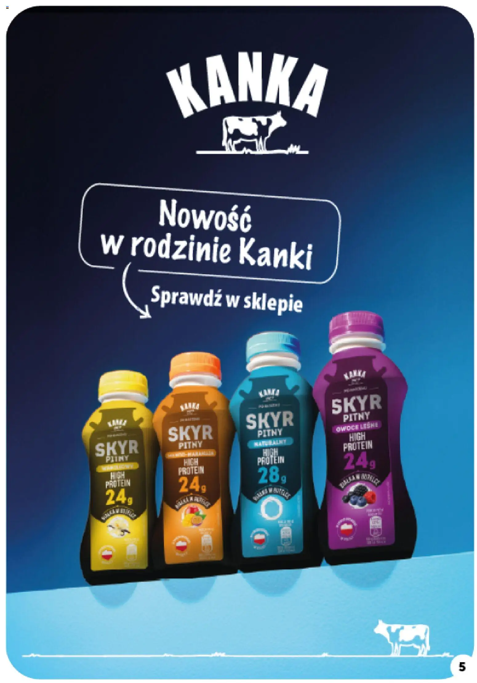 Euro Sklep gazetka - Minimarket od 08.10.2026 | Strona: 5 | Produkty: High Protein, Skyr pitny, Owoce, Skyr