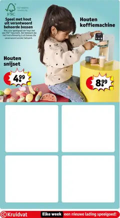 Kruidvat De nieuwe speelgoedfolder - Voorbeeld van een folder van Kruidvat, geldig van 26/10/2026 | Pagina: 9 | Producten: Speelgoed, Koffiemachine