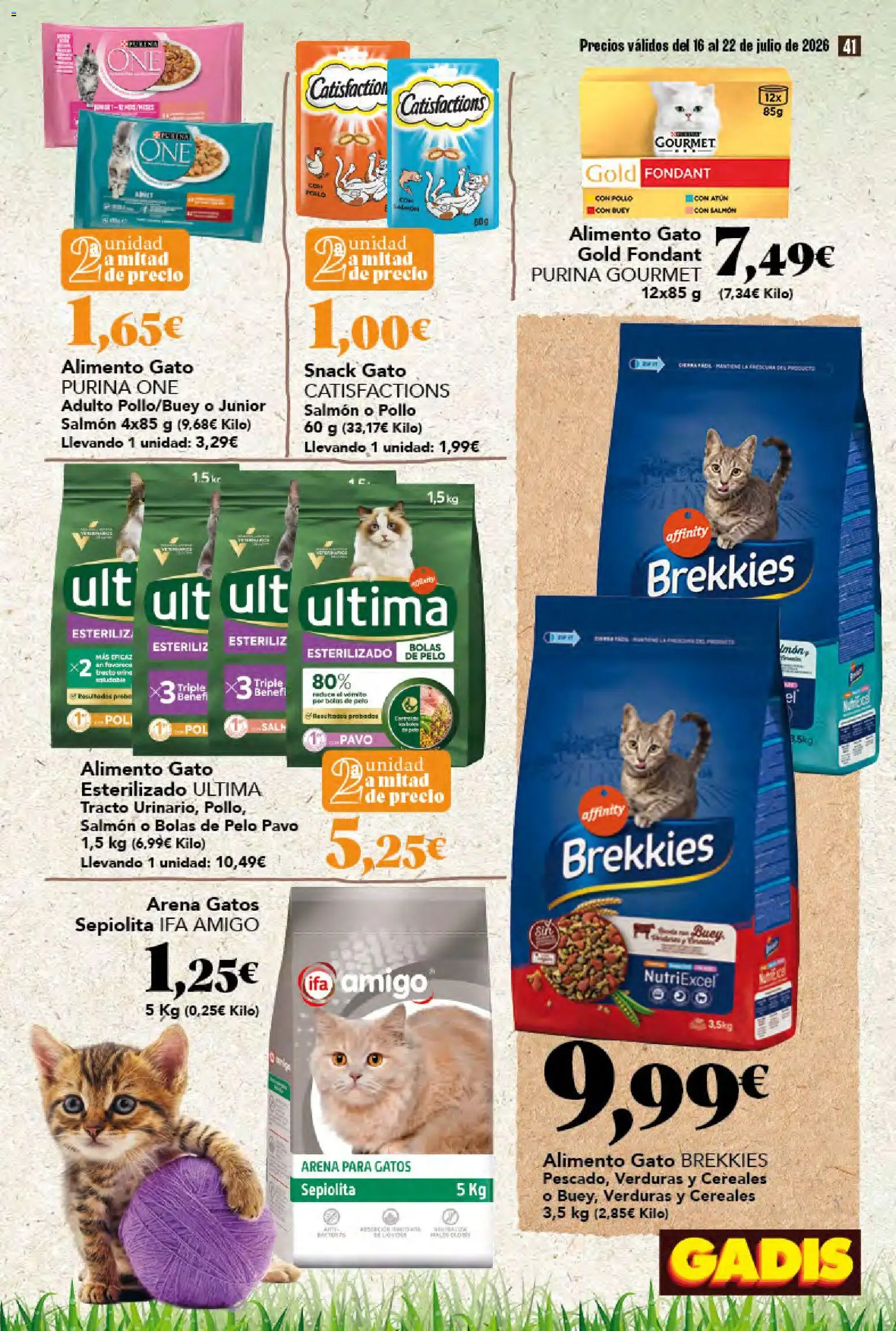 Gadis folleto │ válido desde el 16/07/2026 | Página: 41 | Productos: Cereales