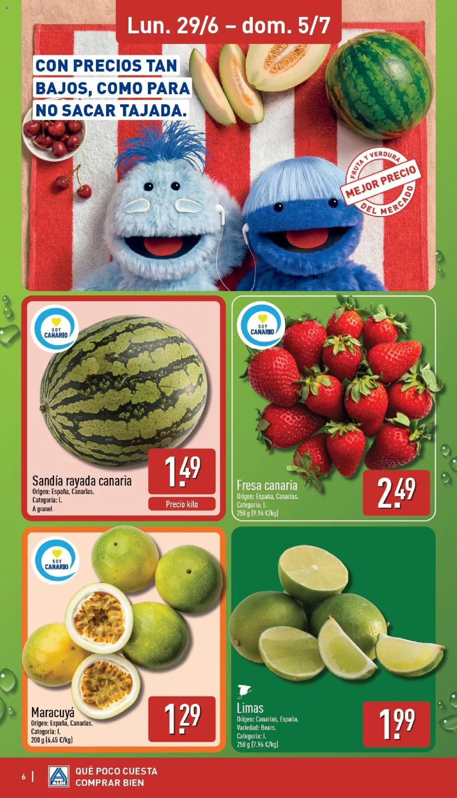 Aldi folleto Canarias │ válido desde el 29/06/2026 | Página: 6