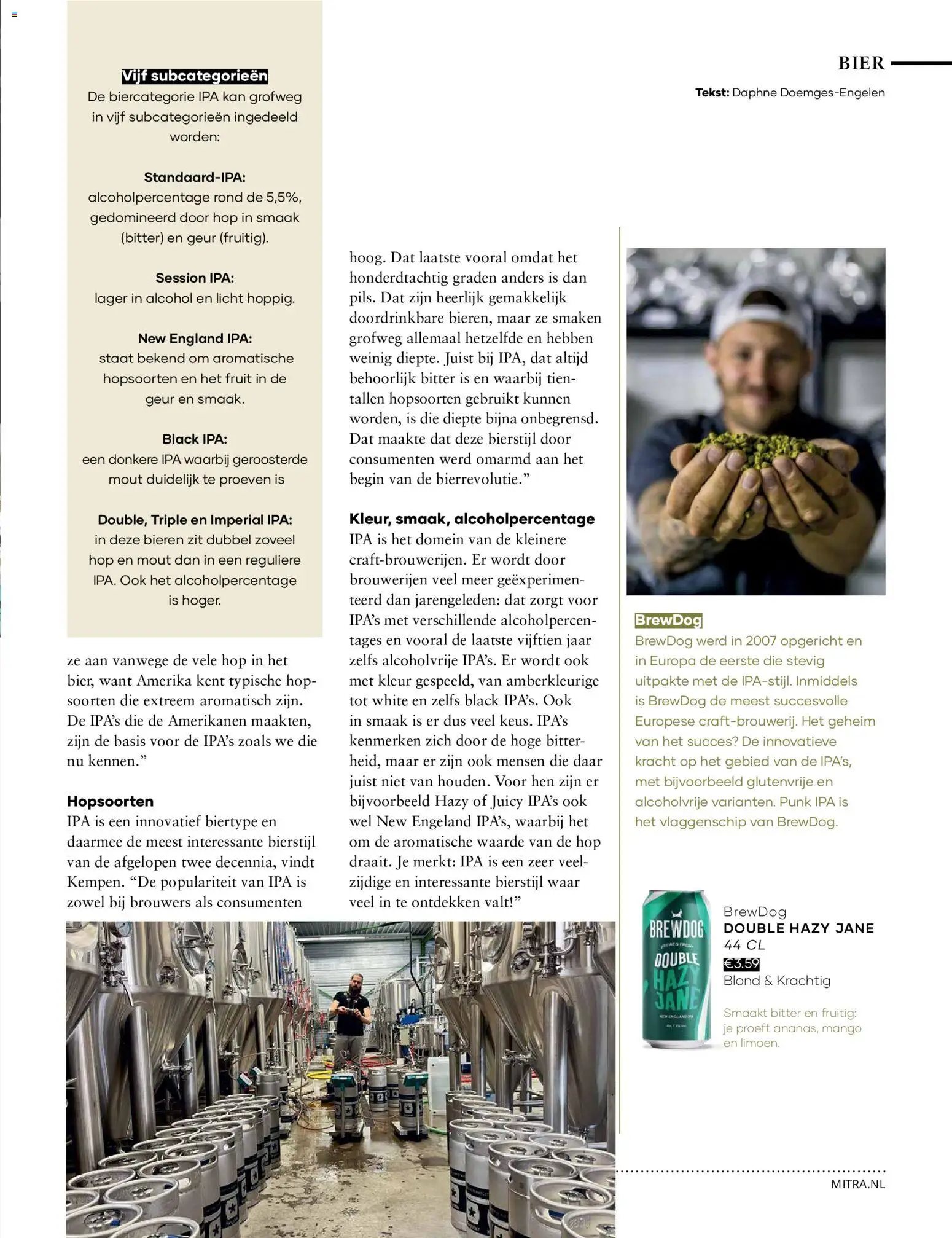 {H1} | Pagina: 45 | Producten: Bier, Kan, Fruit, Mango