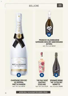 Anteprima del volantino THE PALE ROSÉ CHATEAUX D'ESCLANS, bott. 75 cl, cod. 373174 valido a partire dal 30.05.2025 | Pagina: 46