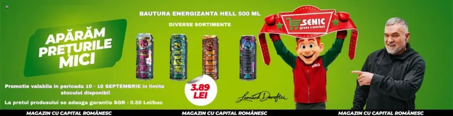 Ofertele Senic valabile de la 14.09.2026