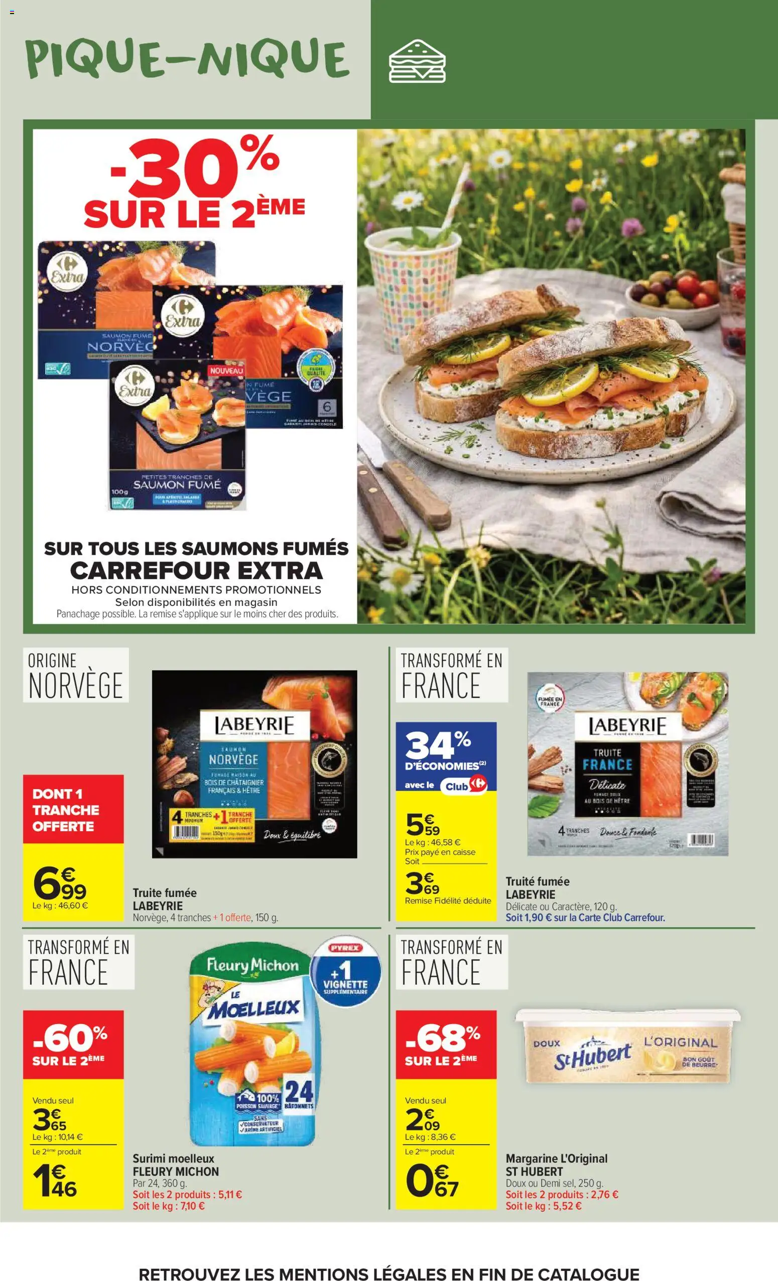 {H1} | Page: 15 | Produits: Saumon fumé, Truite fumée, Beurre, Saumon