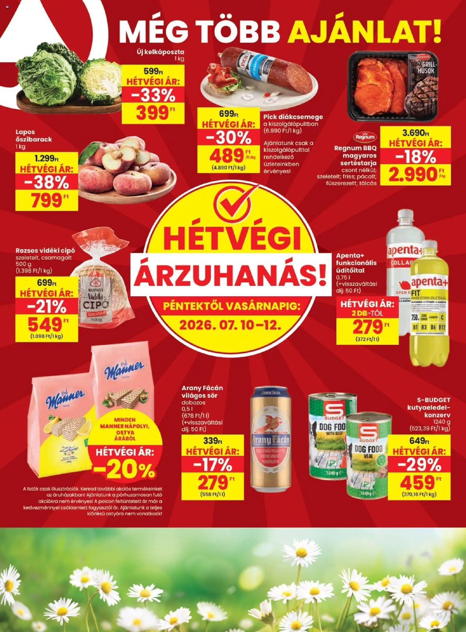 Spar akciós ujság - amely érvényes a következő dátumtól: 2026.07.09. | Oldal: 20 | Termékek: Diákcsemege, Grill, Sör, Eper