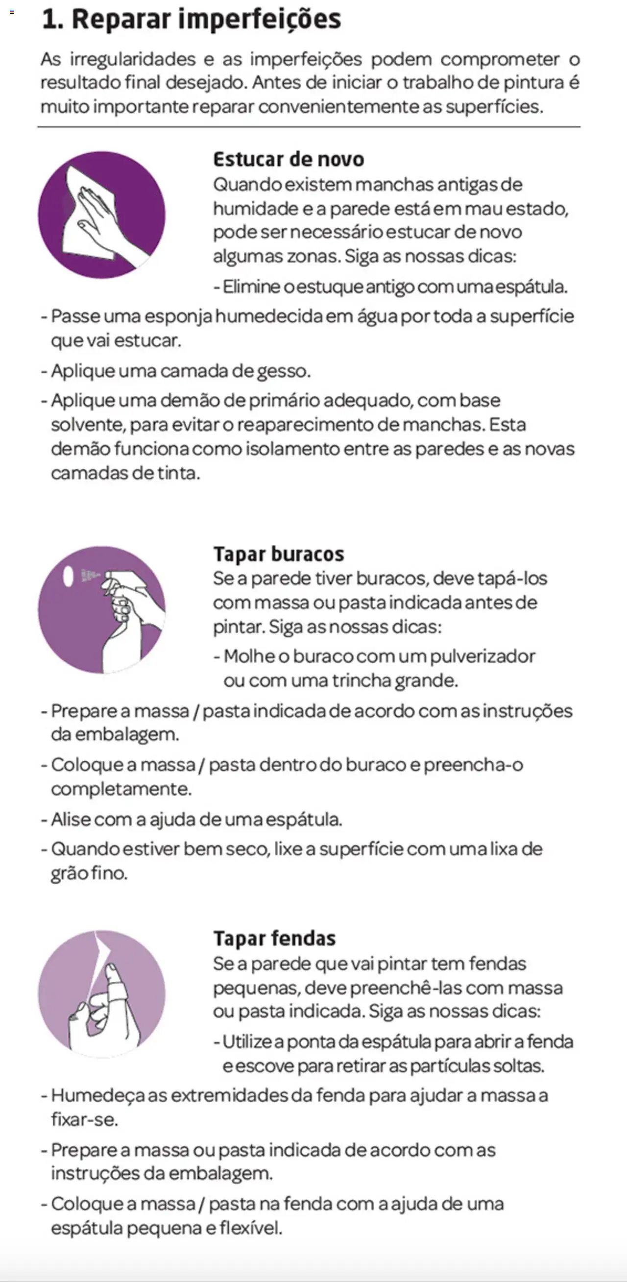 BricoMarché Pintar paredes │ válido de 27.12.2023 | Página: 3 | Produtos: Isolamento, Espátula, Base, Massa