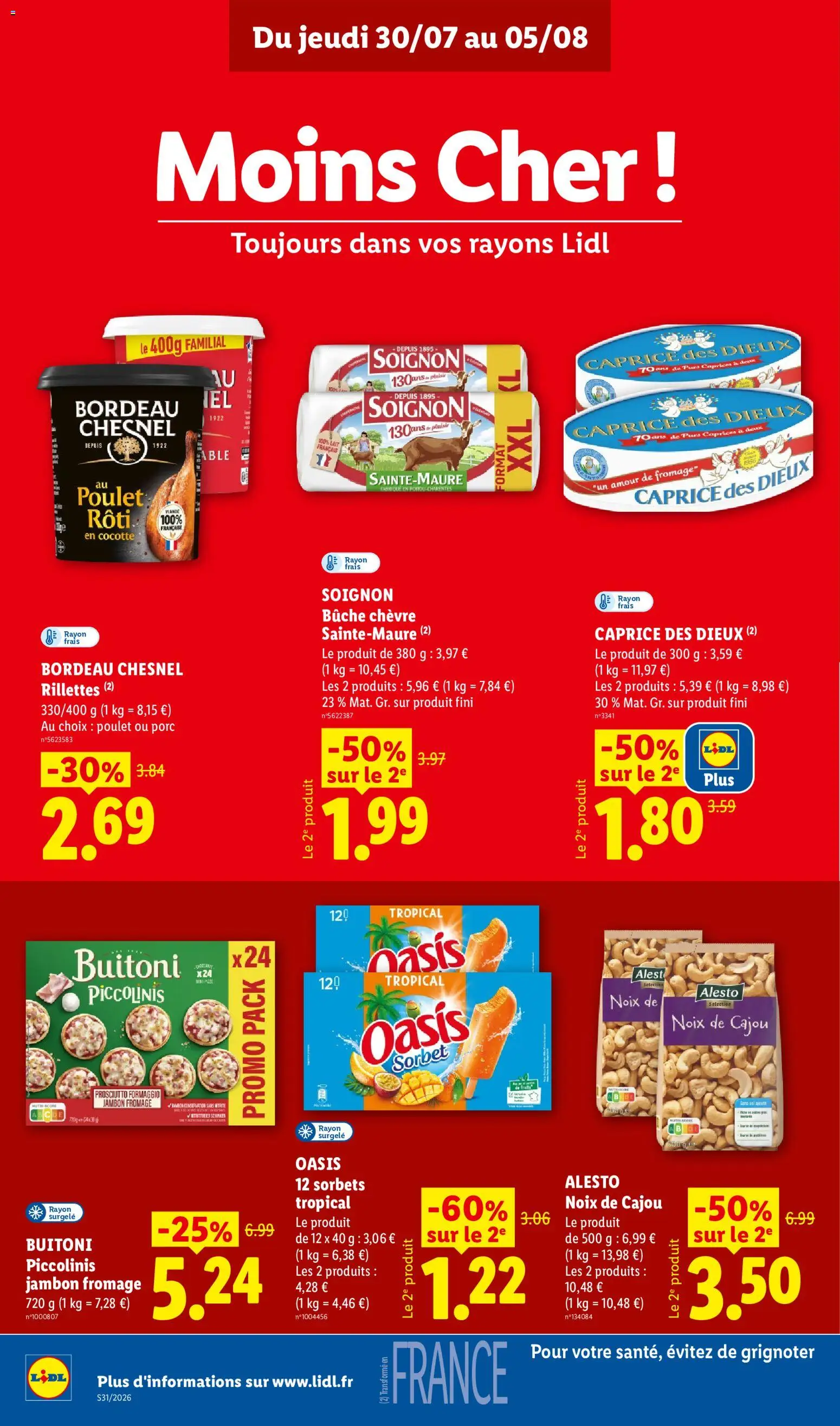 {H1} | Page: 12 | Produits: Noix de cajou, Fruits, Lait, Noix de cajou Alesto