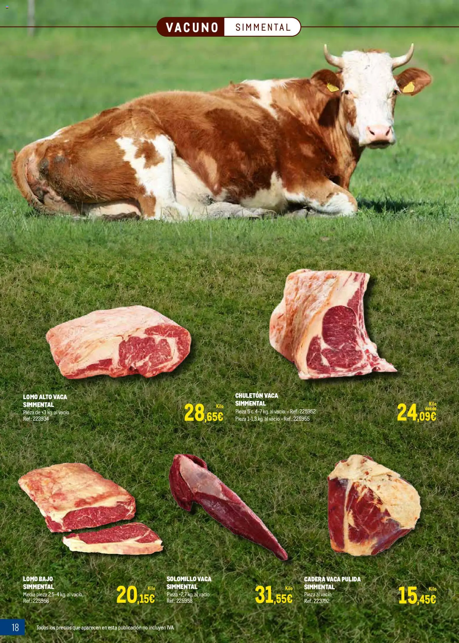 Makro Expertos en carnes │ válido desde el 07/09/2026 | Página: 18 | Productos: Lomo