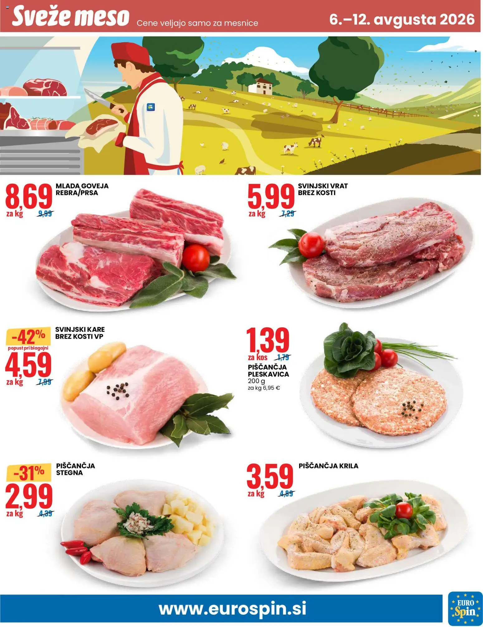 Novi Eurospin katalog ponudbe – veljaven od 06.08.2026 | Stran: 3