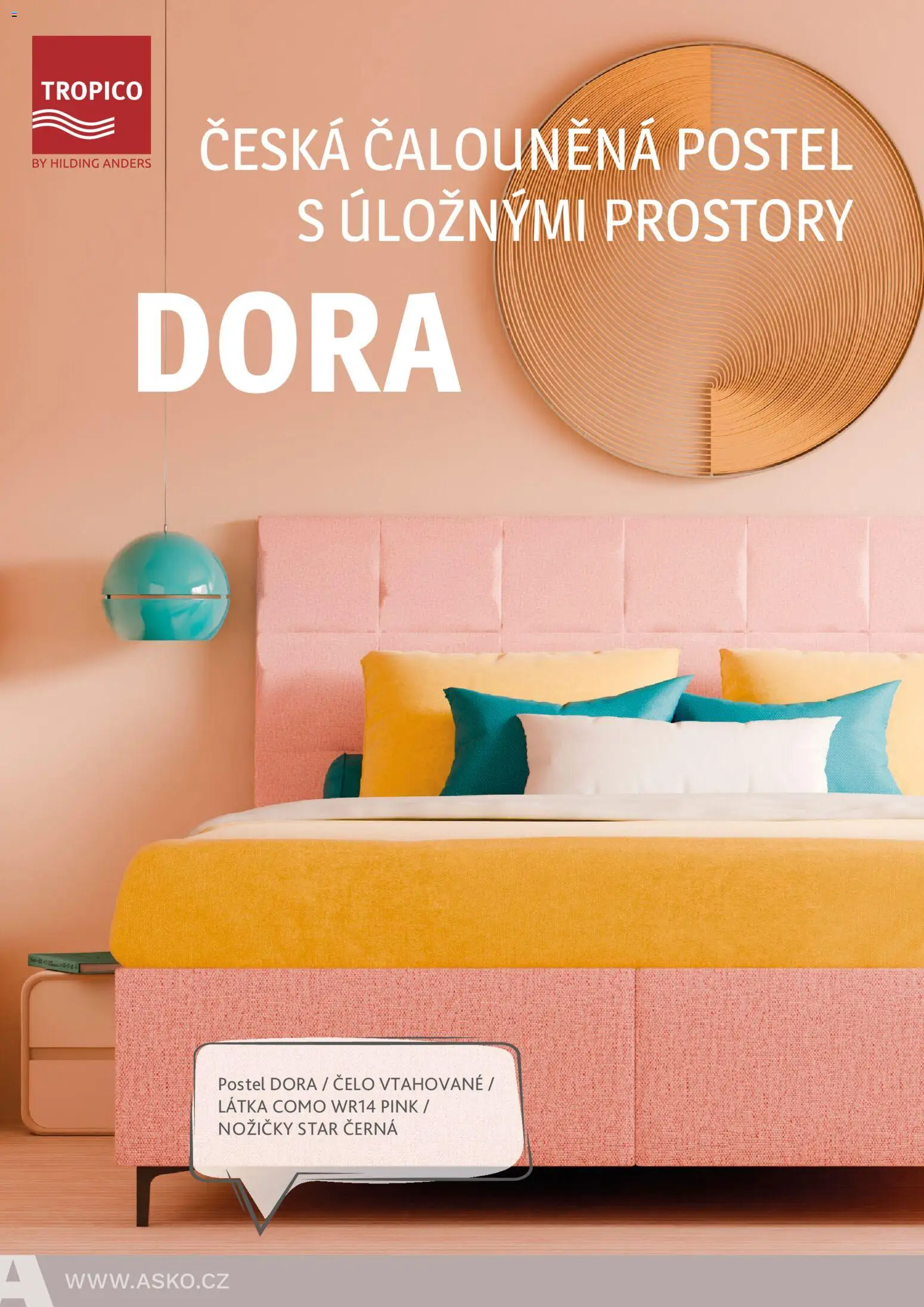 ASKO nábytek leták - Nabídka matrací od 01.01.2026 | Strana: 48 | Produkty: Postel