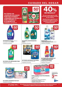 Vista previa Hipercor catálogo válido desde el 18/06/2026 | Página: 35 | Productos: Detergente, Papel higienico, Ropa, Lavavajillas