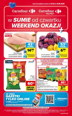Pogląd oferty "Carrefour gazetka - Weekend okazji" - ważna od 06.08.2026