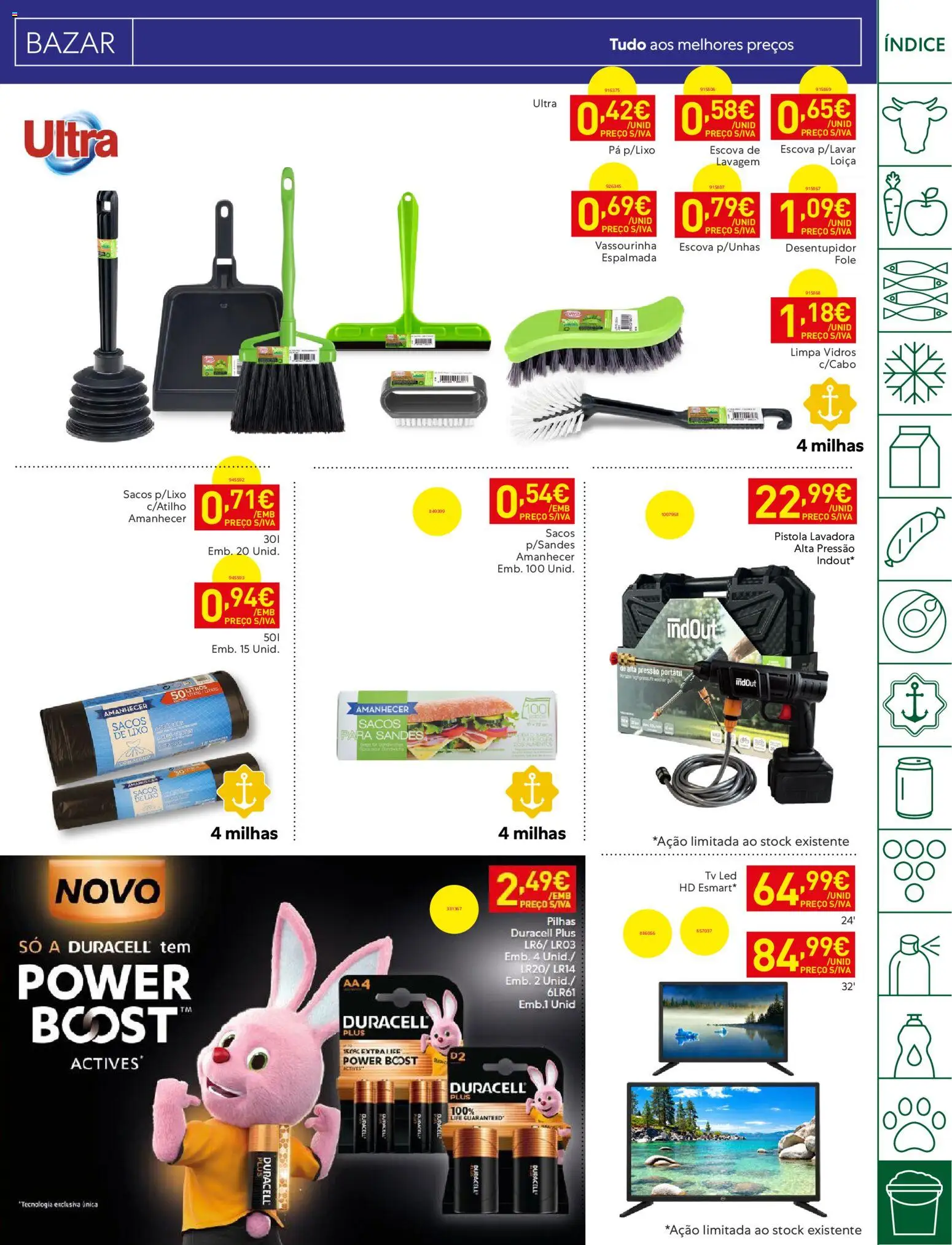 Recheio folheto │ válido de 20/10/2026 | Página: 39 | Produtos: Tv led, Limpa vidros, Pá