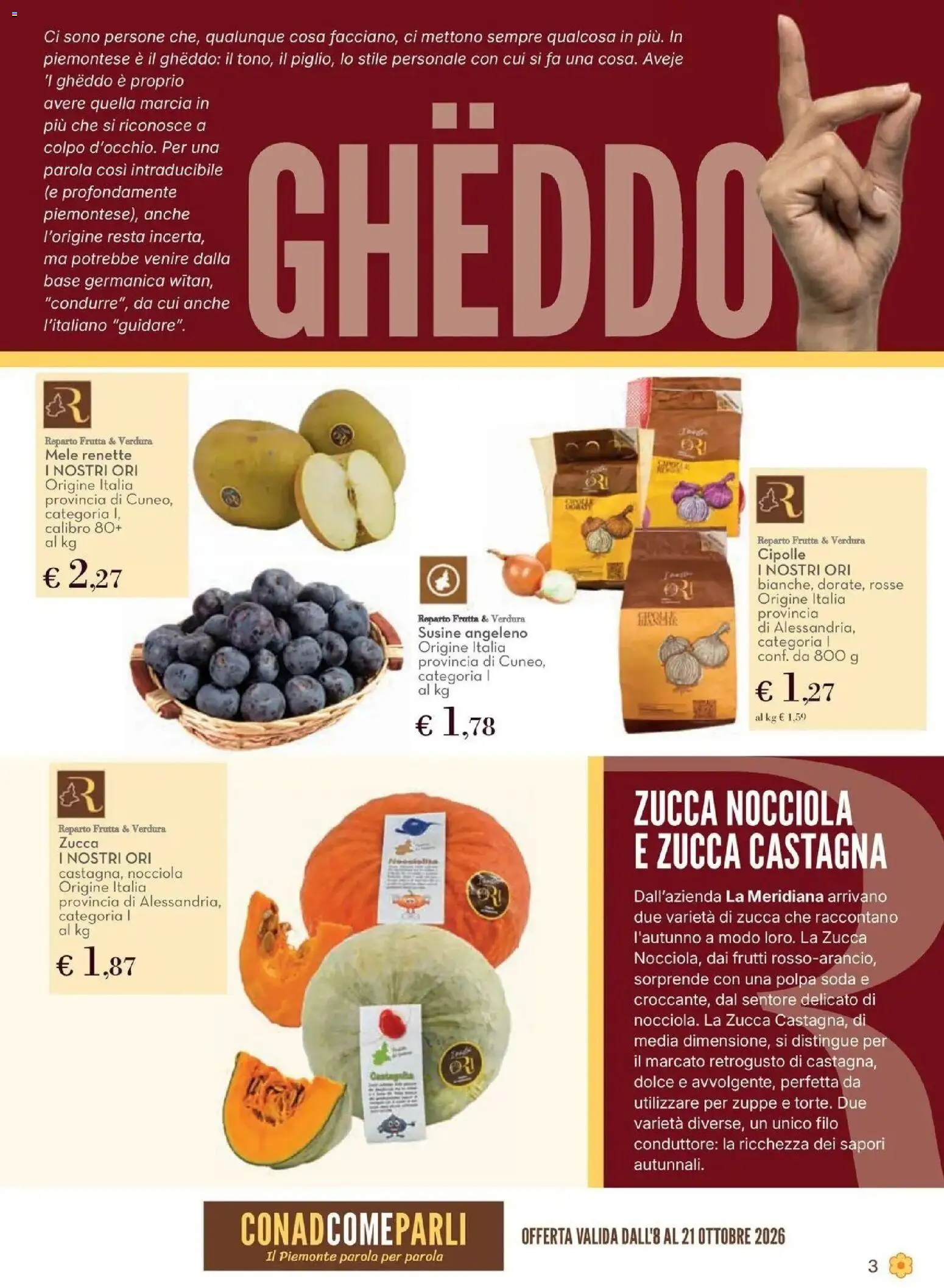 Volantino Conad del 08/10/2026 | Pagina: 3