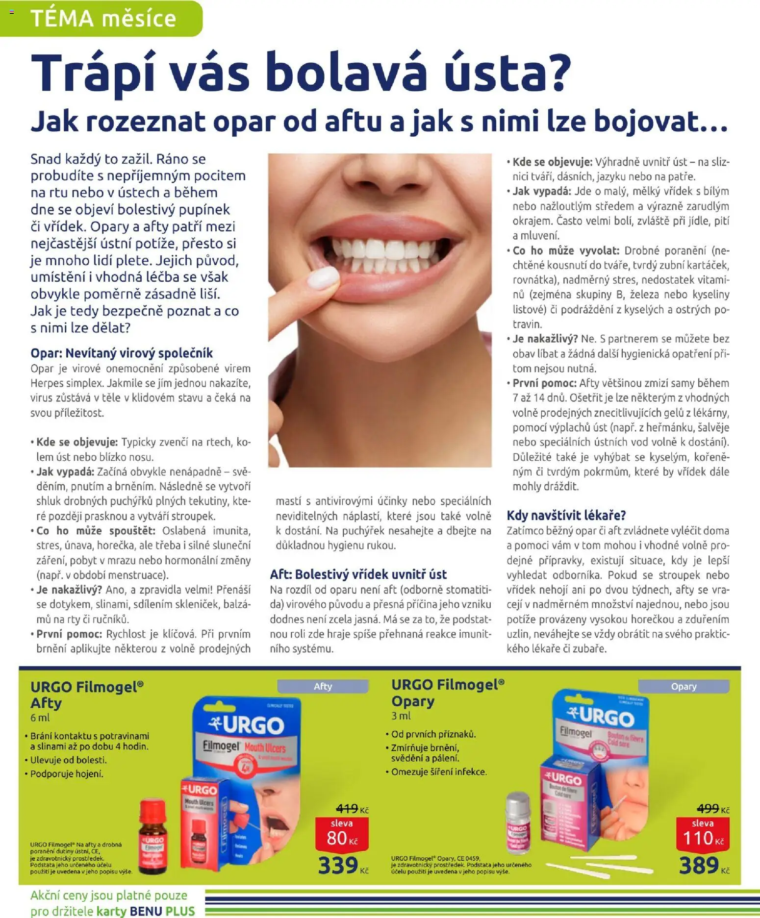 Benu leták od 01.06.2026 | Strana: 8 | Produkty: Karty