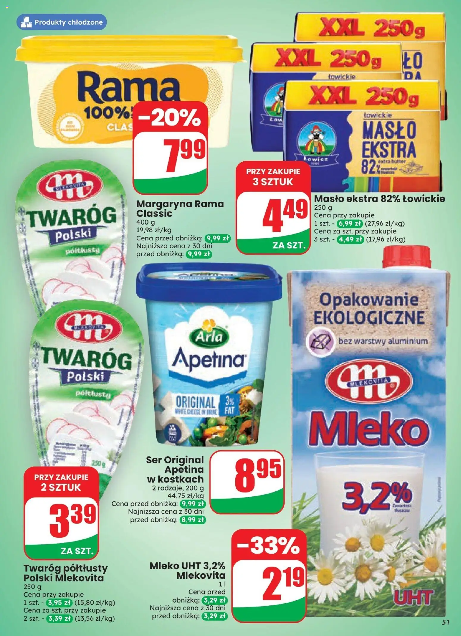 Dino gazetka od 21.10.2026 | Strona: 51 | Produkty: Rama, Margaryna, Ser, Twaróg