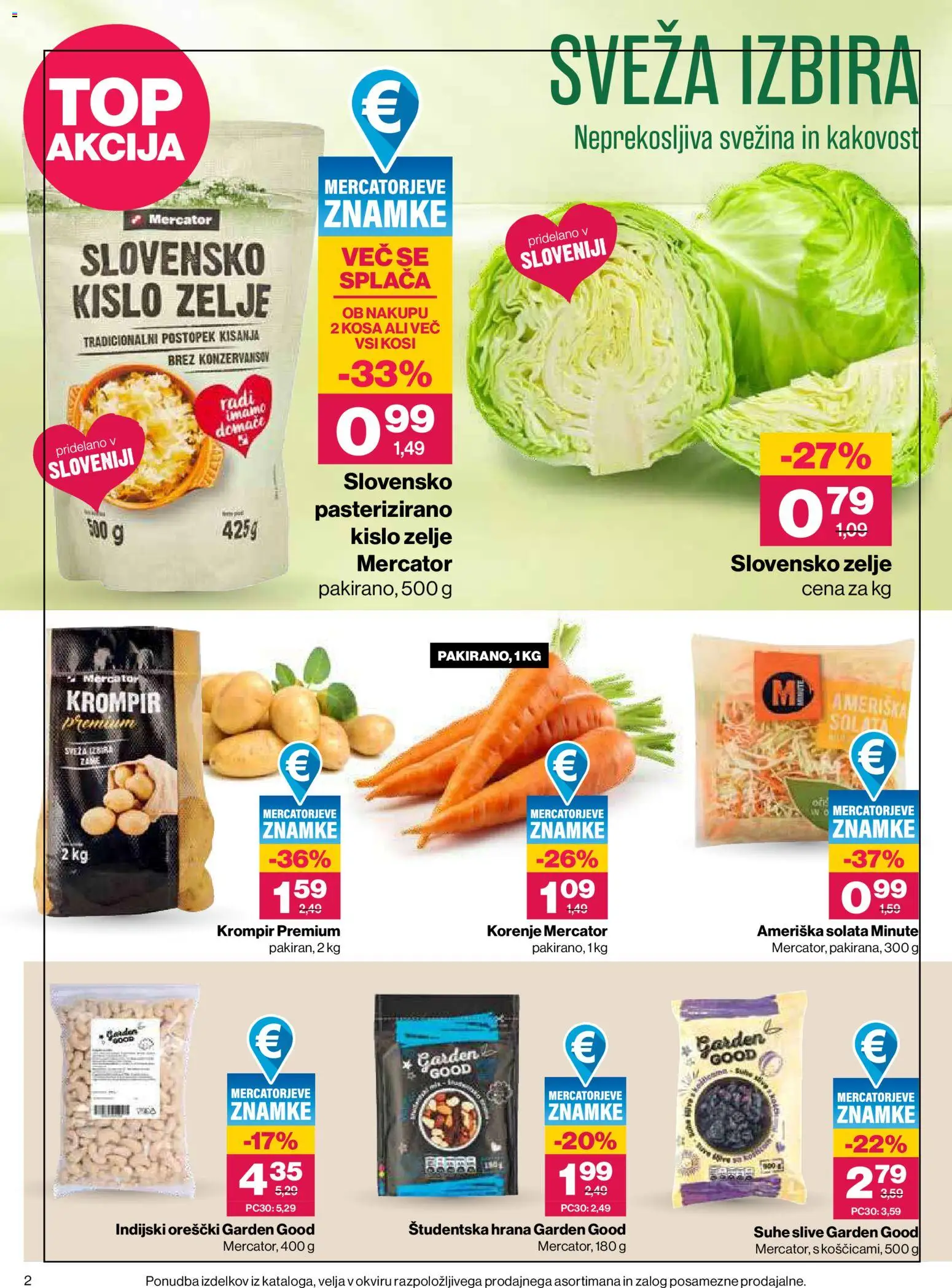 Novi Mercator katalog ponudbe – veljaven od 01.10.2026 | Stran: 2