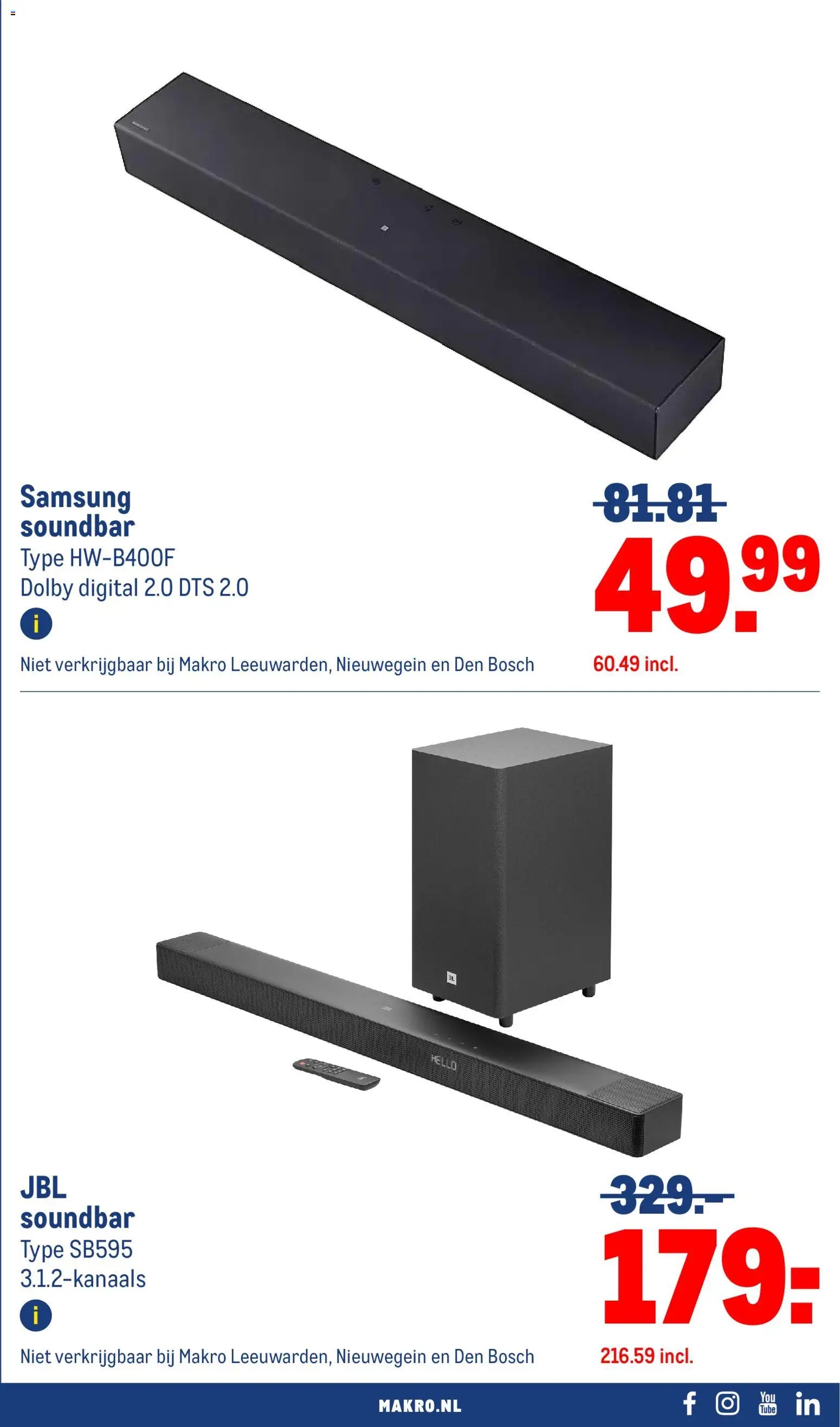 {H1} | Pagina: 13 | Producten: Soundbar