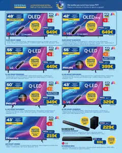 Anteprima del volantino Euronics volantino valido a partire dal 08.05.2026 | Pagina: 7 | Prodotti: smart TV, Soundbar, TV, Audio