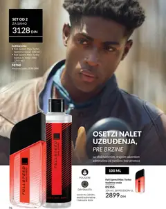 Full Speed Max Turbo toaletna voda, Full Speed Max Turbo toaletna voda 100 ml sa ekskluzivnim, trajnim akordom adrenalina za svežinu bez premca - pregled AVON kataloga - važi od 01.05.2026 | Strana: 96 | Proizvode: Toaletna voda, Voda
