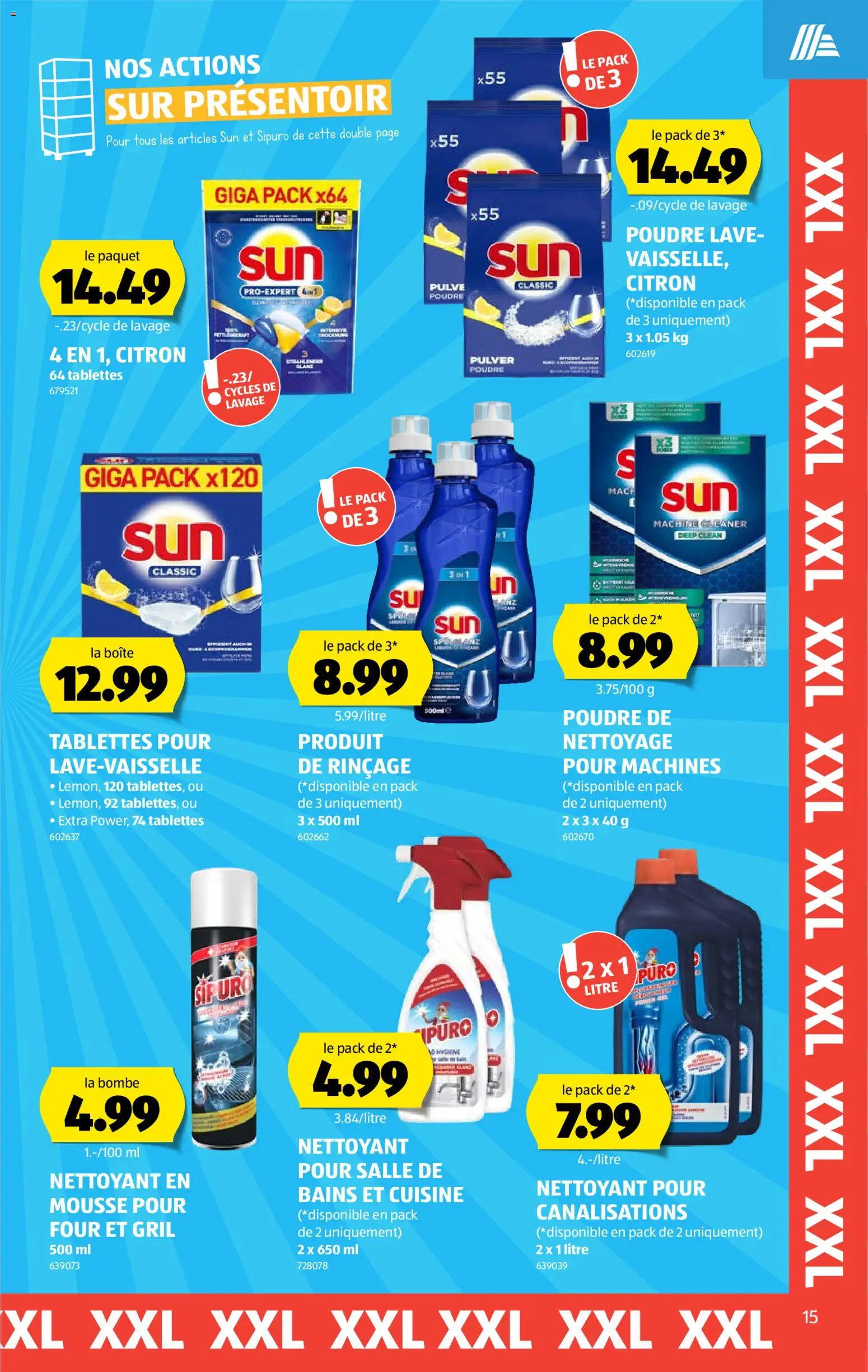 Aldi aktionen FR – gültig ab 15.10.2026 | Seite: 15 | Produkte: Pulver, Grill