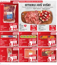 Paprika pikant, punjena svježim sirom 100 g - Pregled kataloga iz trgovine Kaufland, vrijedi od 27.05.2026 | Stranica: 10
