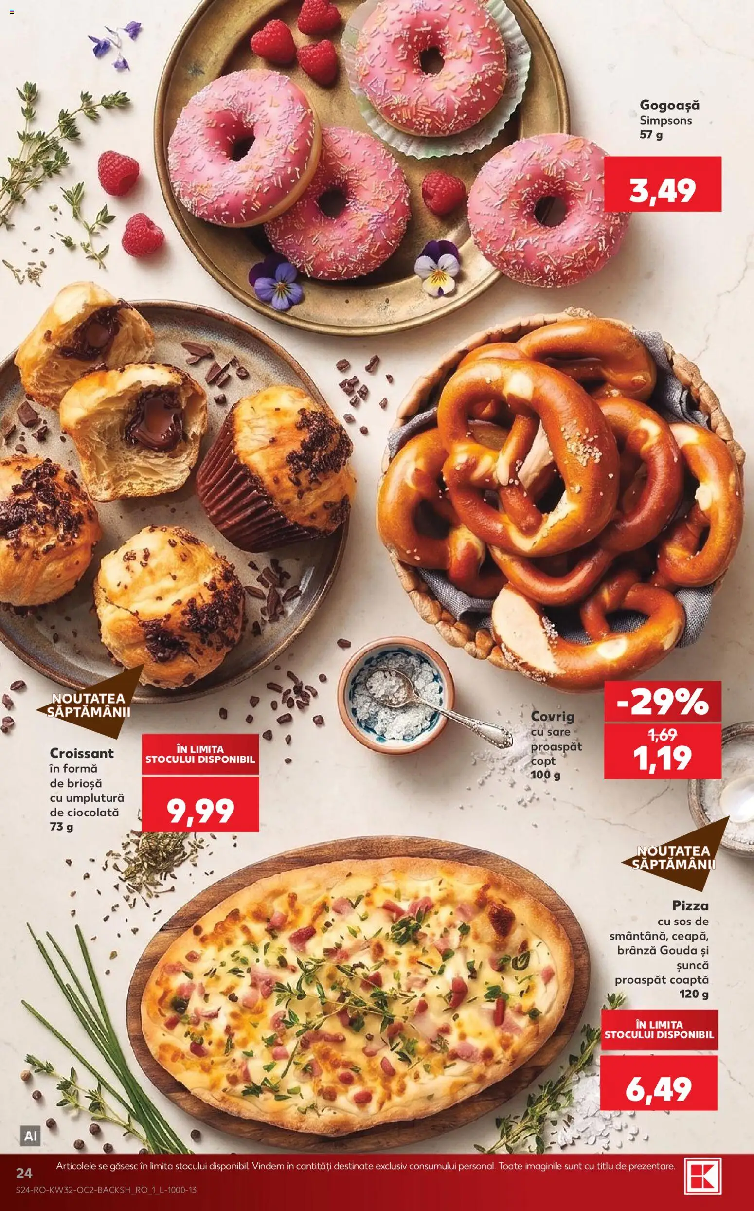 Noul catalog Kaufland – valabil de la 05.08.2026 | Pagină: 24 | Produse: Divan, Brânză, Sos, Gouda