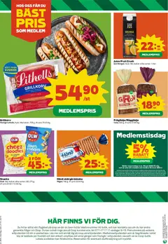 Coop erbjudanden - Förhandsvisning av reklamblad från butik Coop aktuell från 08.06.2026 | Sida: 12
