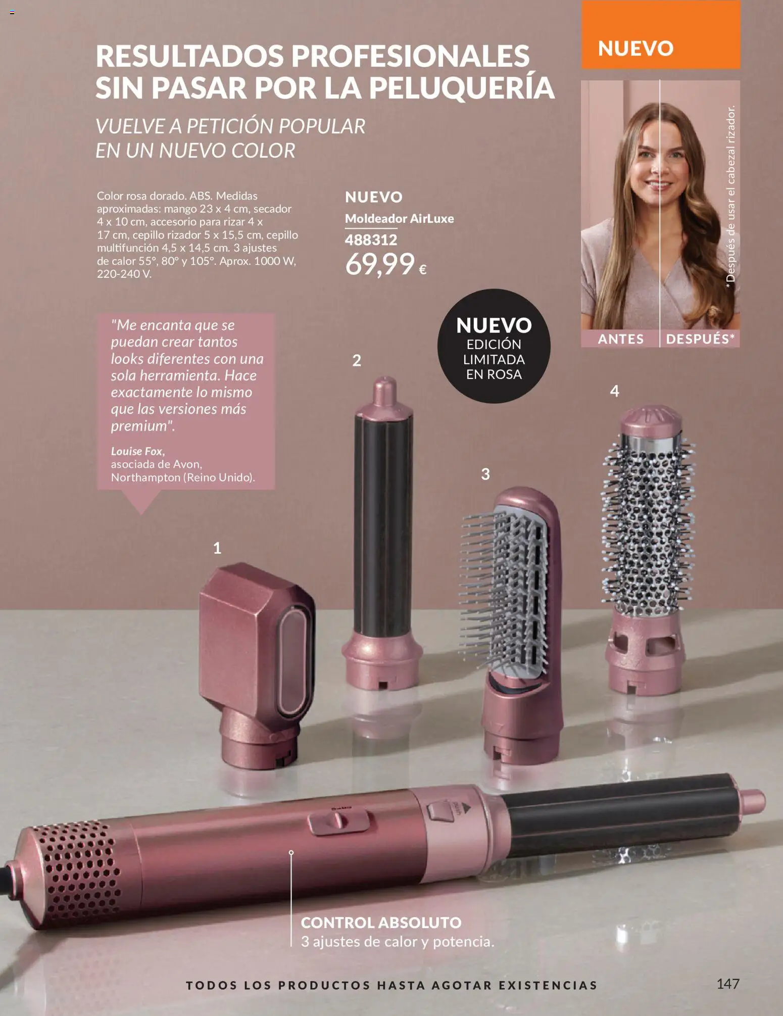 Catálogo AVON campaña 6 │ válido desde el 01.06.2026 | Página: 147 | Productos: Cepillo, Ρούτερ