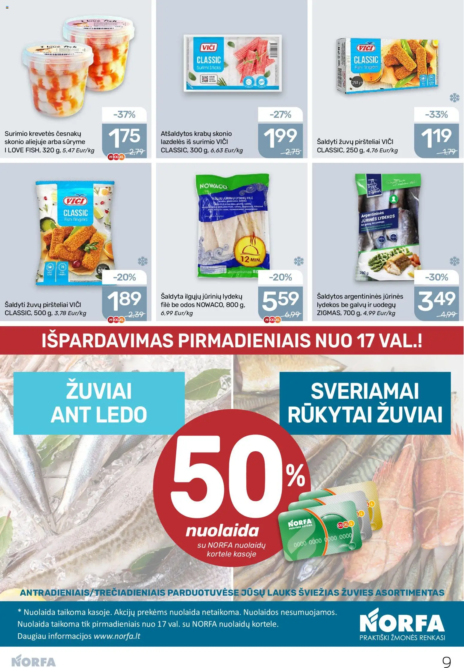NORFA akcijos nuo 2026.08.06 | Puslapis: 9