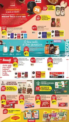Pré-visualização CÁPSULAS DE CAFÉ DOLCE GUSTO, Ristretto Ardenza/Kit Kat/Frappé Emb. 16 Unid. válido de 28.04.2026 | Página: 34 | Produtos: Cafe buondi, Leite, Nestlé, Chocolate