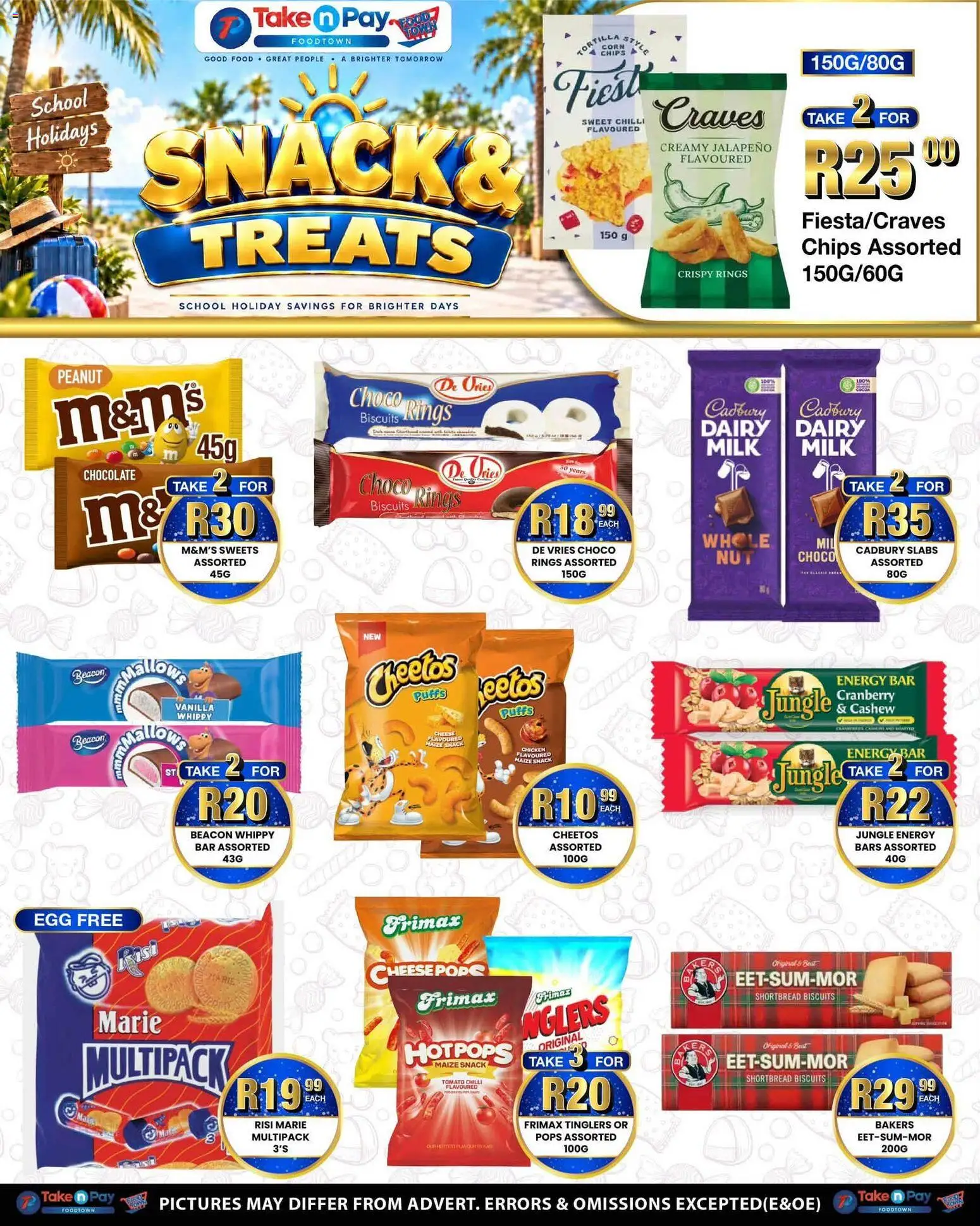 New Take n Pay catalogue – valid from 28/09/2026 | Page: 11 | Products: Milk, Chocolate, Chicken, Chips