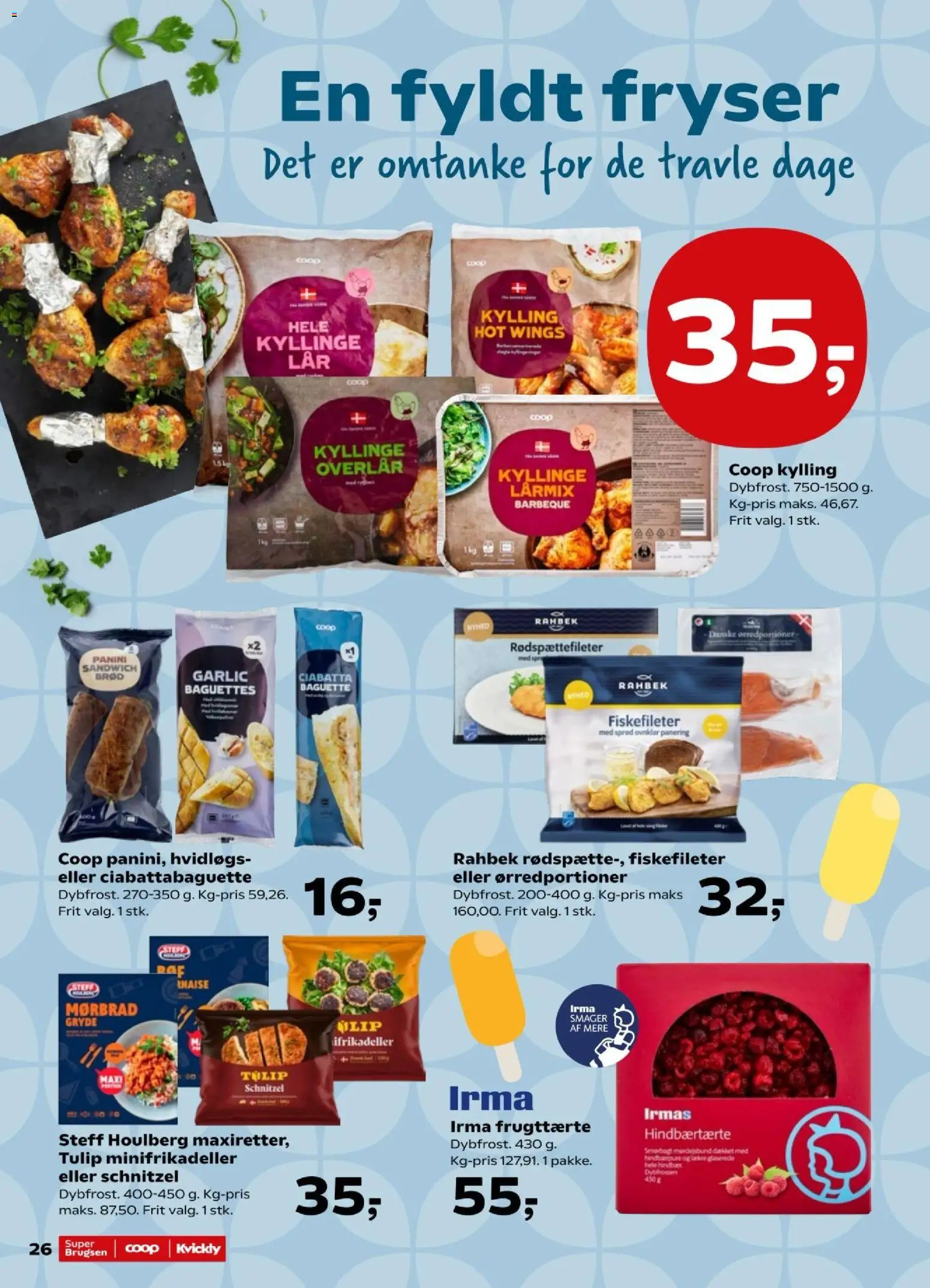 Kvickly tilbudsavis – gyldig fra 31/07/2026 | Side: 31 | Produkter: Brød, Hindbær