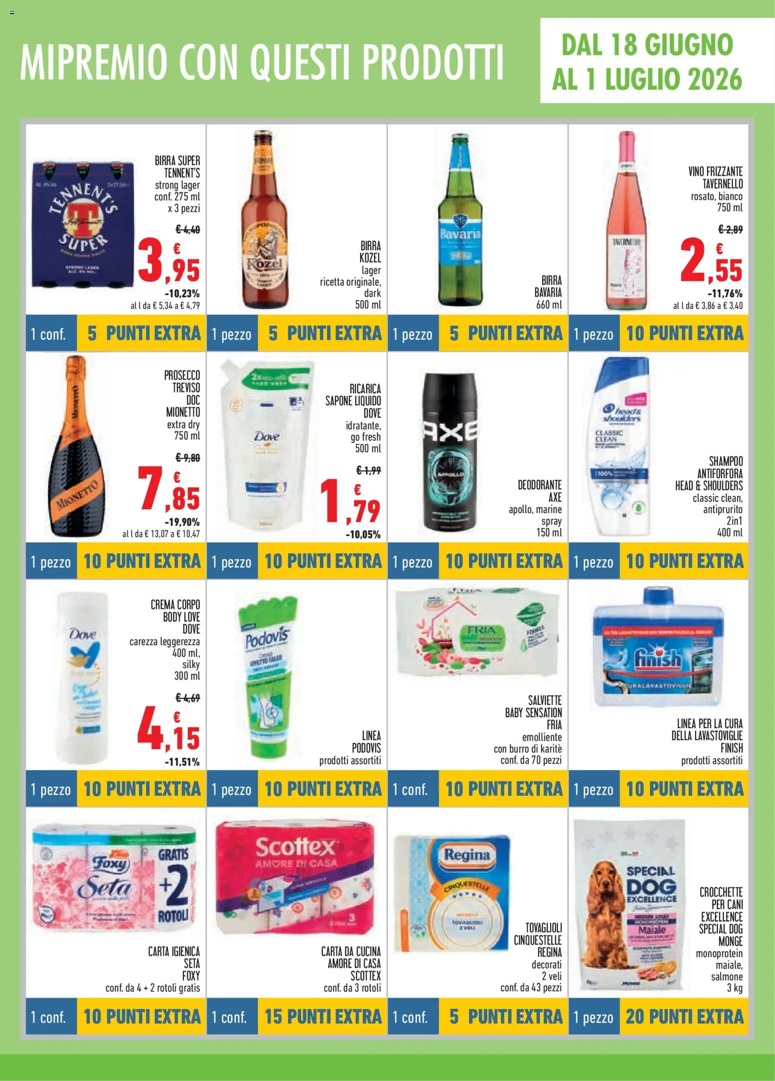 Volantino Conad del 18.06.2026 | Pagina: 7 | Prodotti: Sapone, Deodorante, Crocchette, Lavastoviglie