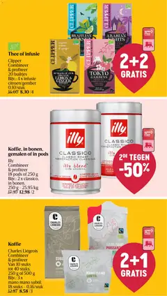 Thee of infusie Clipper, Clipper Combineer & profiteer 20 builtjes Bijv.: 4 x infusie citroen/gember - Voorbeeld van een folder van Delhaize, geldig van 30.04.2026 | Pagina: 24
