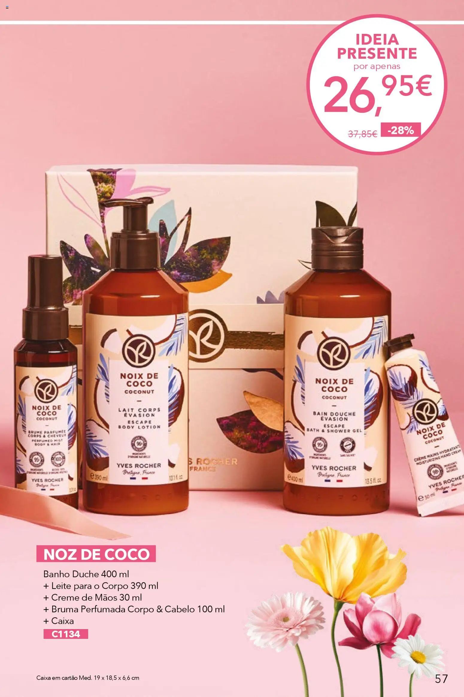 Yves Rocher catálogo 6 │ válido de 17.04.2026 | Página: 57 | Produtos: Caixa, Leite, Banho, Creme