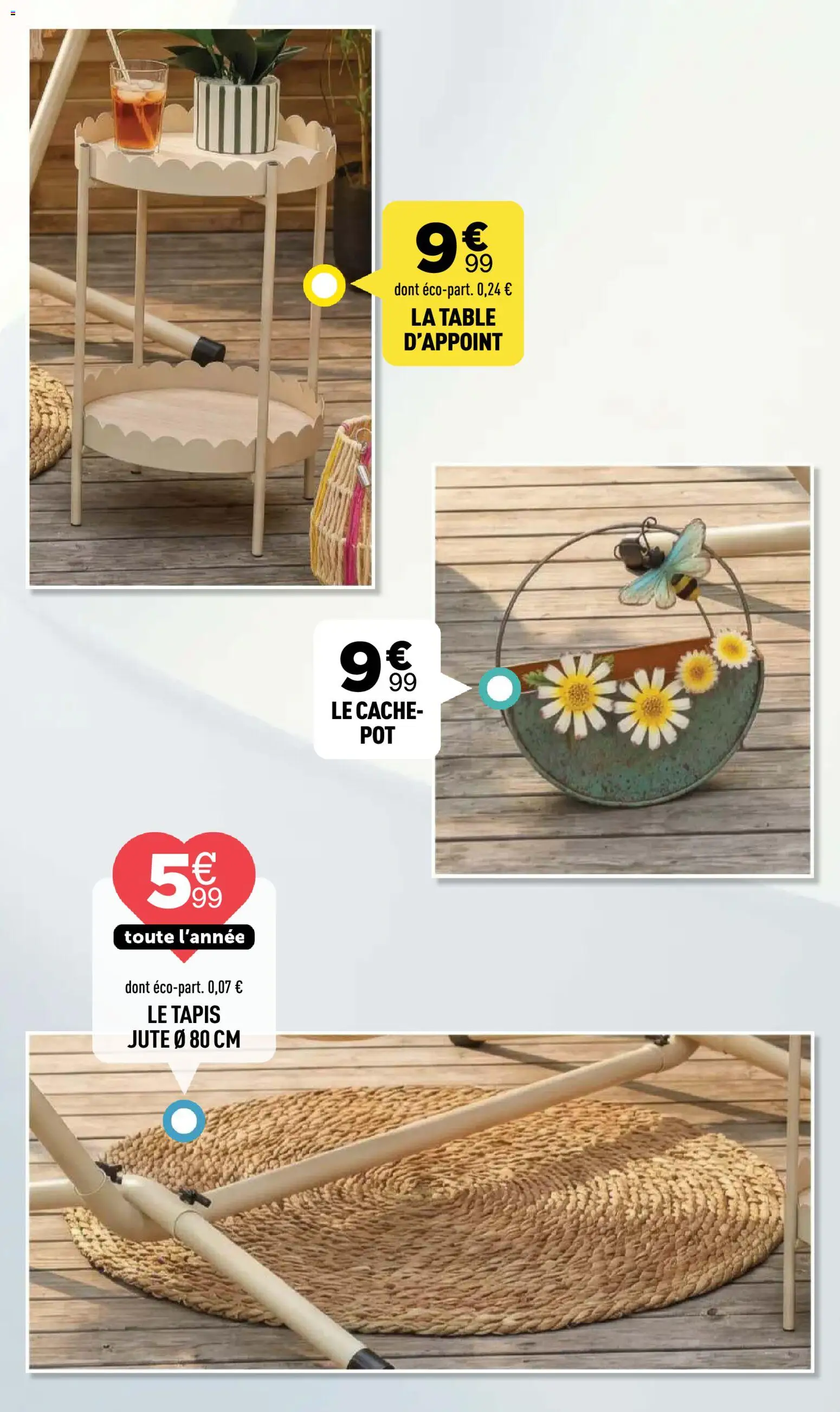 {H1} | Page: 19 | Produits: Table, Tapis