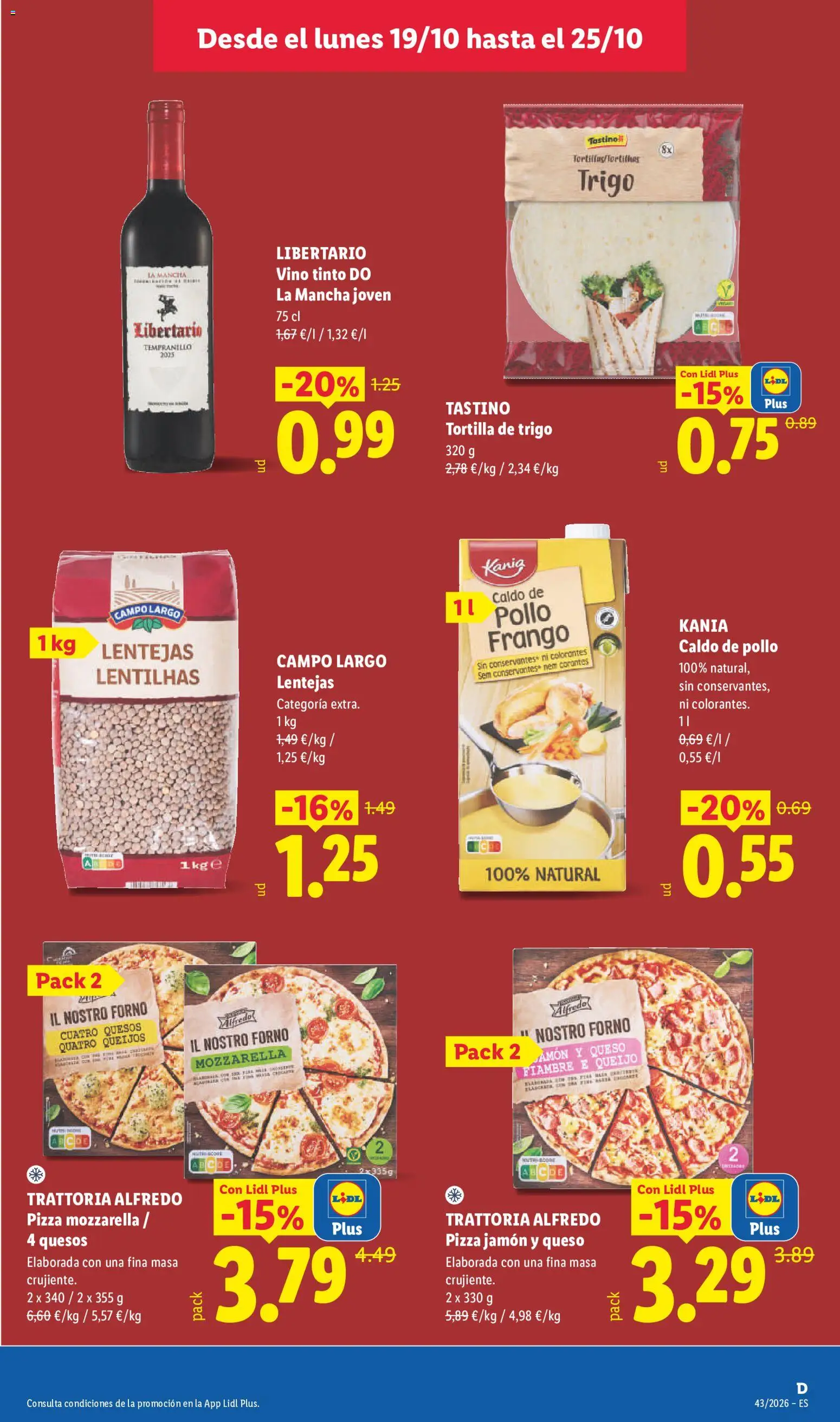 Folleto Lidl - Página 21 - Ofertas válidas hasta el 25 de octubre de 2026