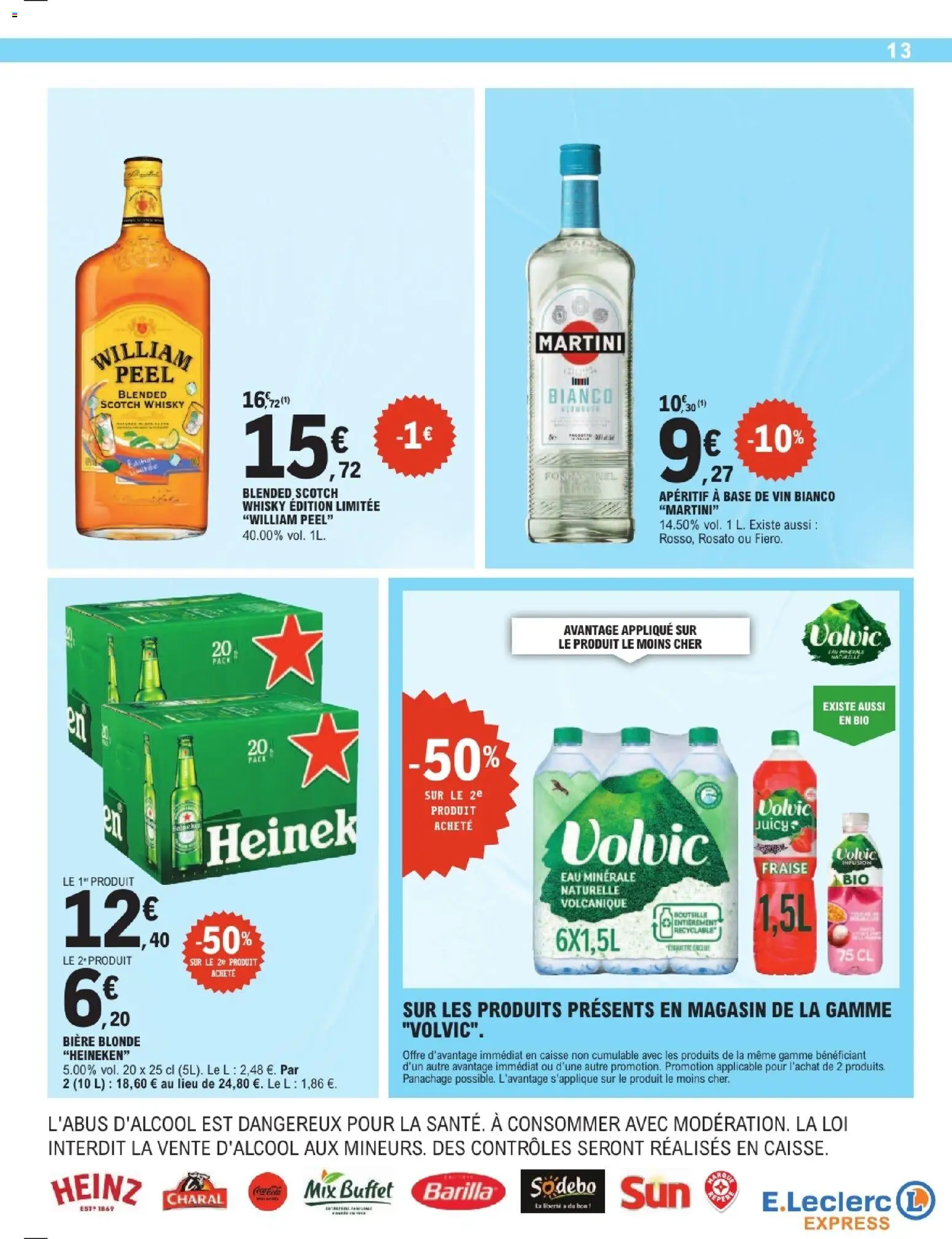 {H1} | Page: 13 | Produits: Volvic, Eau minérale, Volvic eau minerale naturelle, Eau minérale naturelle