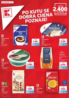 Francuski sir meki, Francuski sir meki 60% m.m. 200 g - Pregled kataloga iz trgovine Kaufland, vrijedi od 07.10.2026 | Stranica: 24