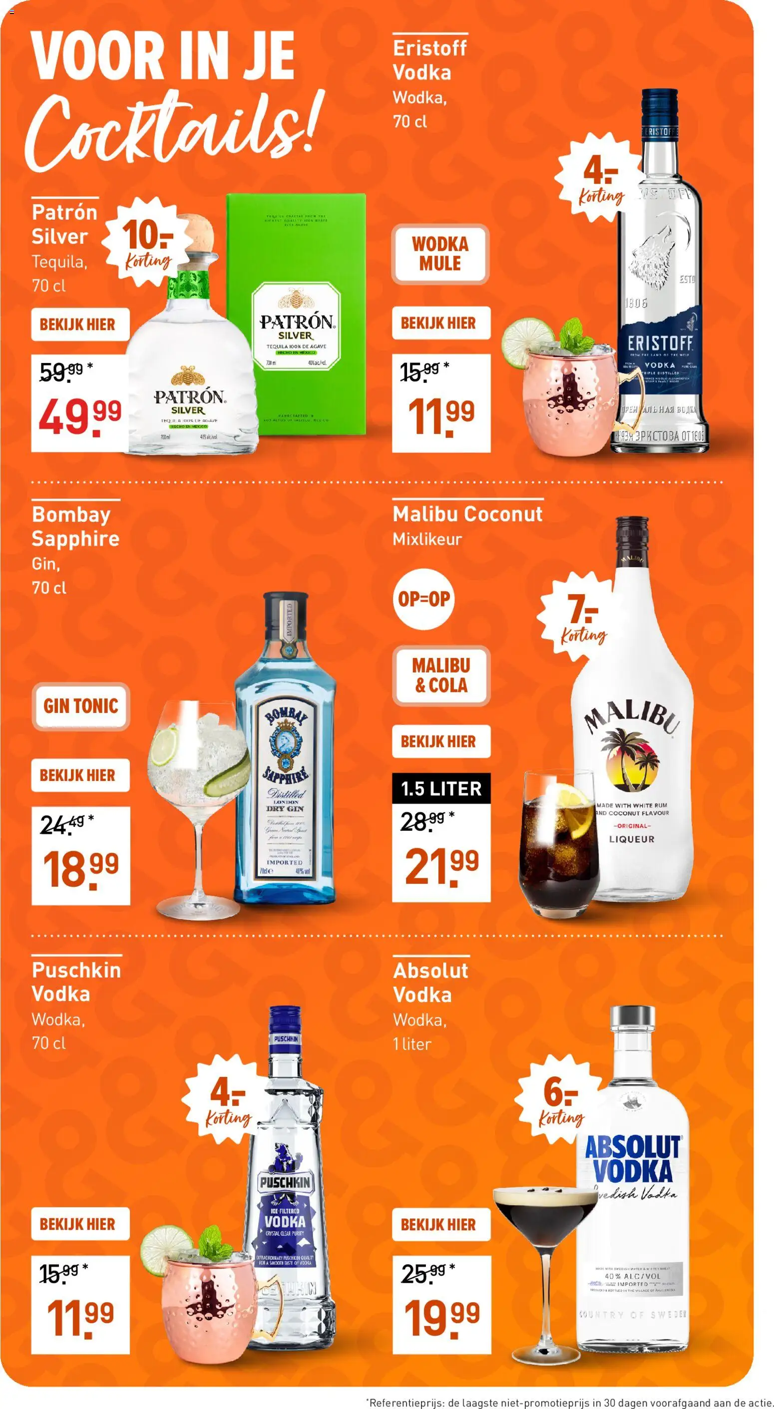 {H1} | Pagina: 15 | Producten: Tonic, Wodka, Cocktails, Tequila